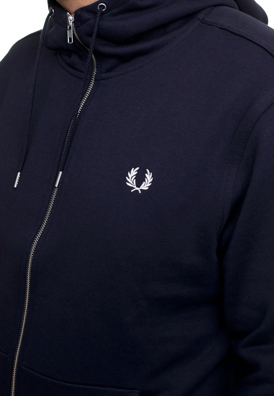 Fred Perry - Hooded Zip Through Navy - Zipper | Men-Image