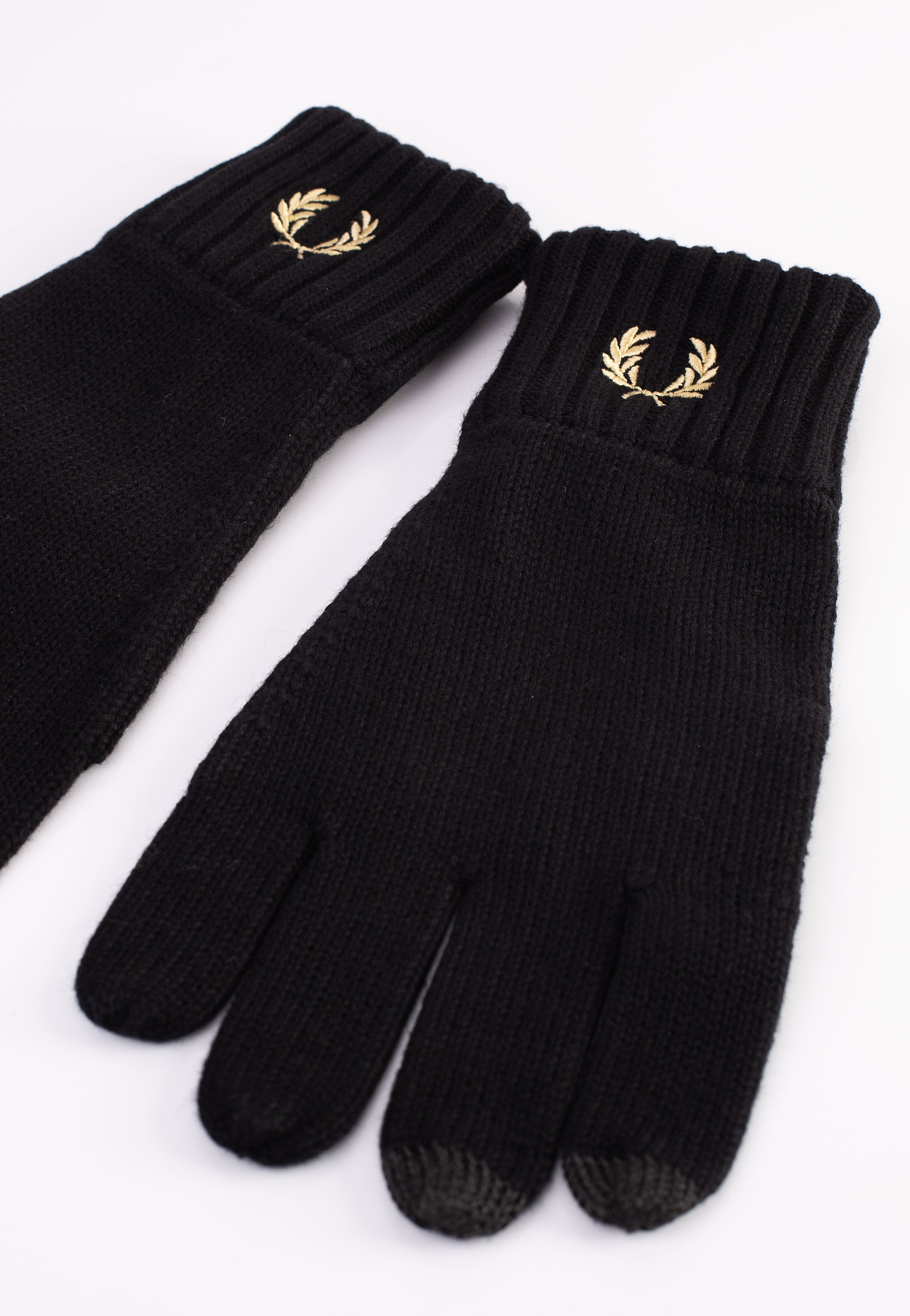 Fred Perry - Laurel Wreath Black - Gloves | Neutral-Image