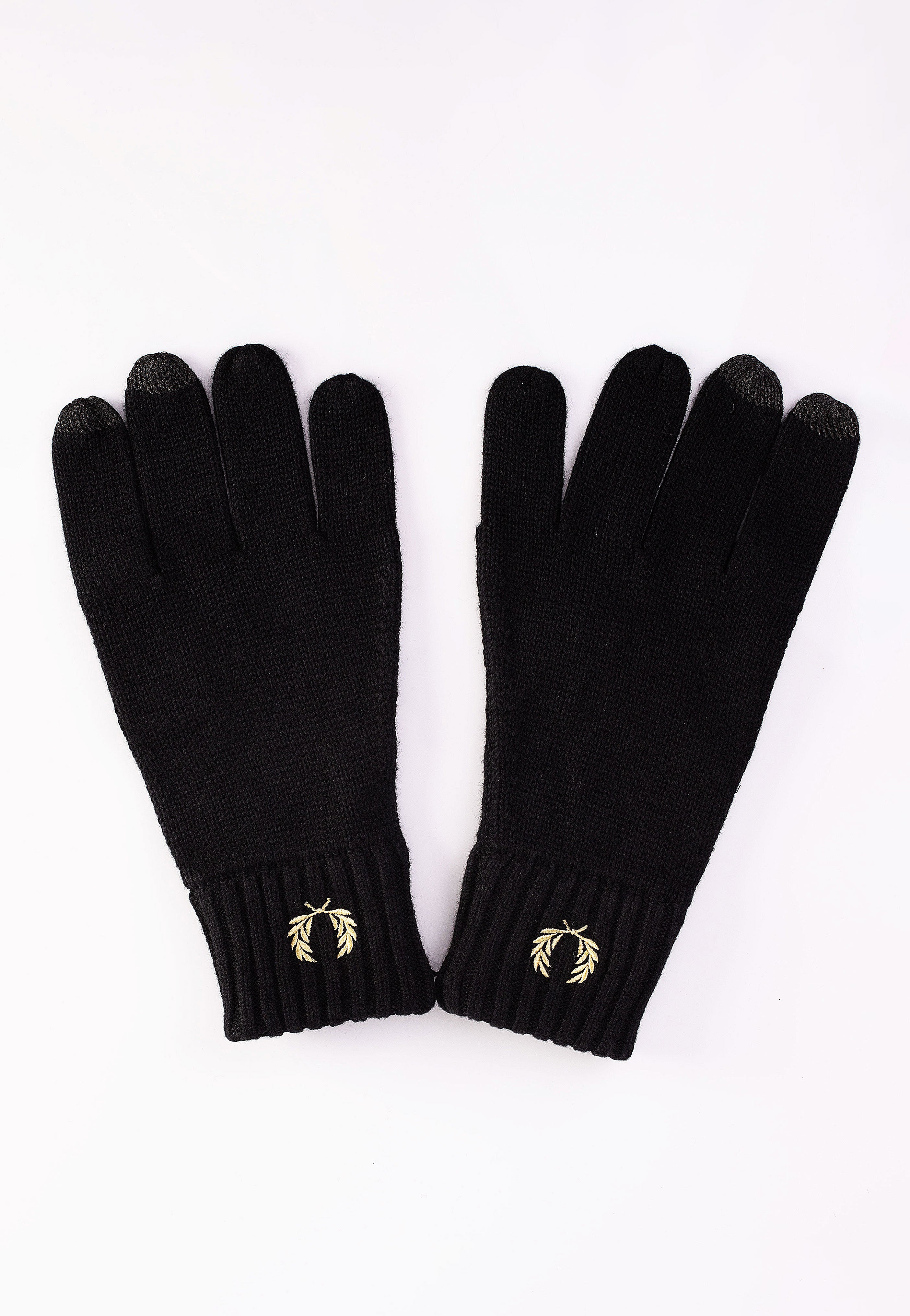 Fred Perry - Laurel Wreath Black - Gloves | Neutral-Image
