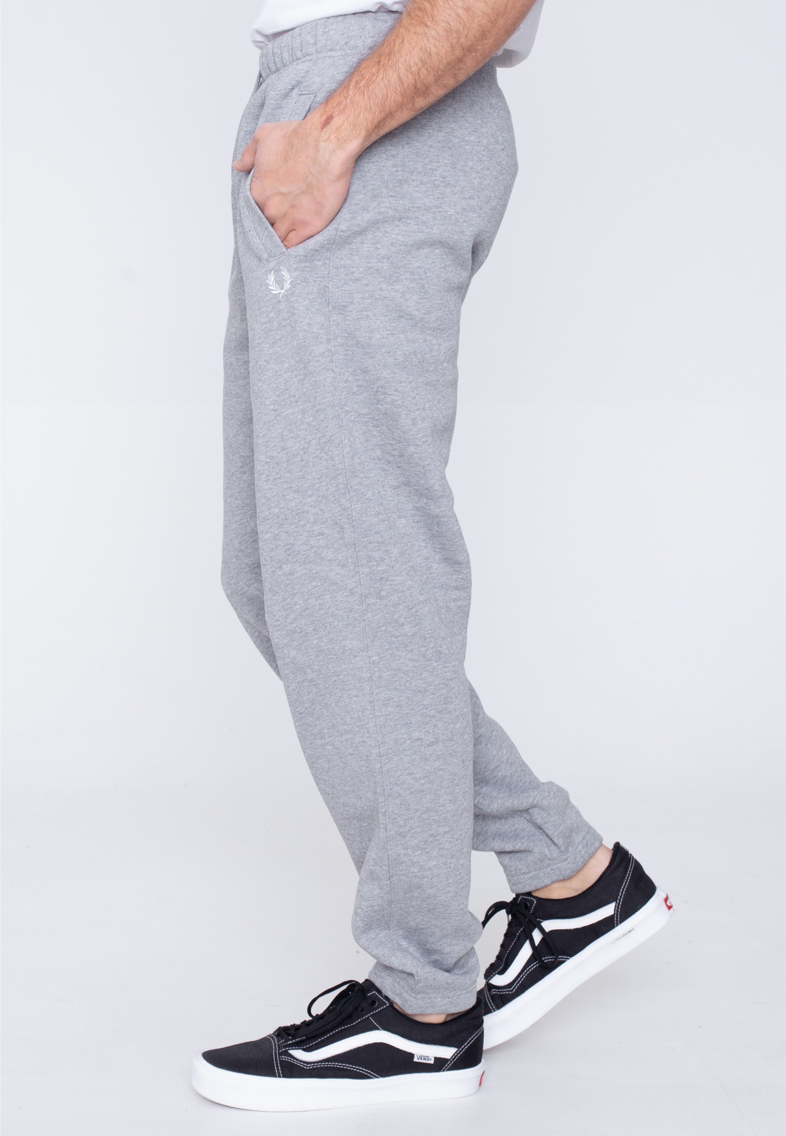 Fred Perry - Loopback Steel Marl - Sweat Pants | Men-Image