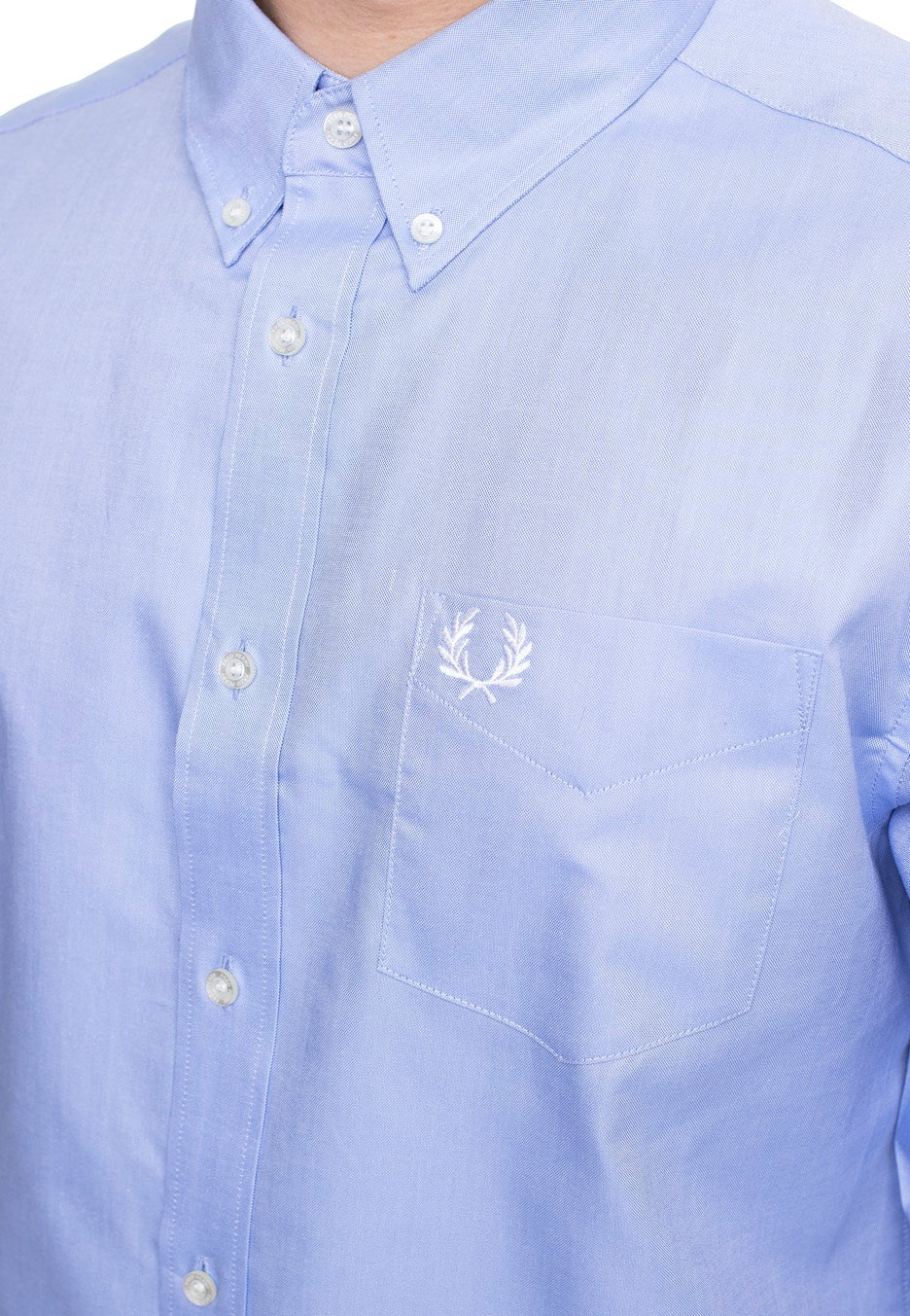 Fred Perry - Oxford Light Smoke - Shirt | Men-Image