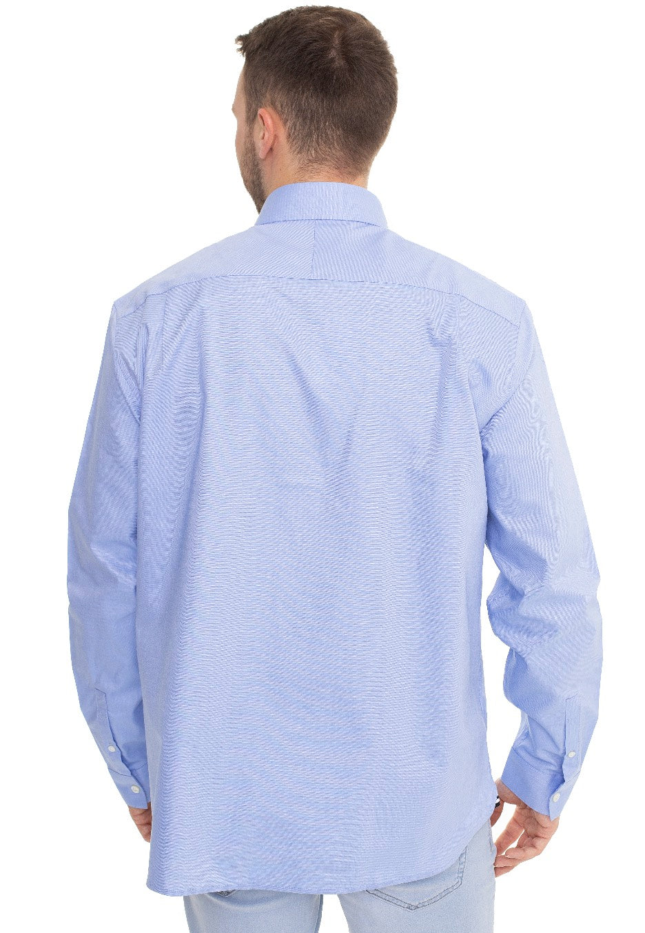 Fred Perry - Oxford Light Smoke - Shirt | Men-Image