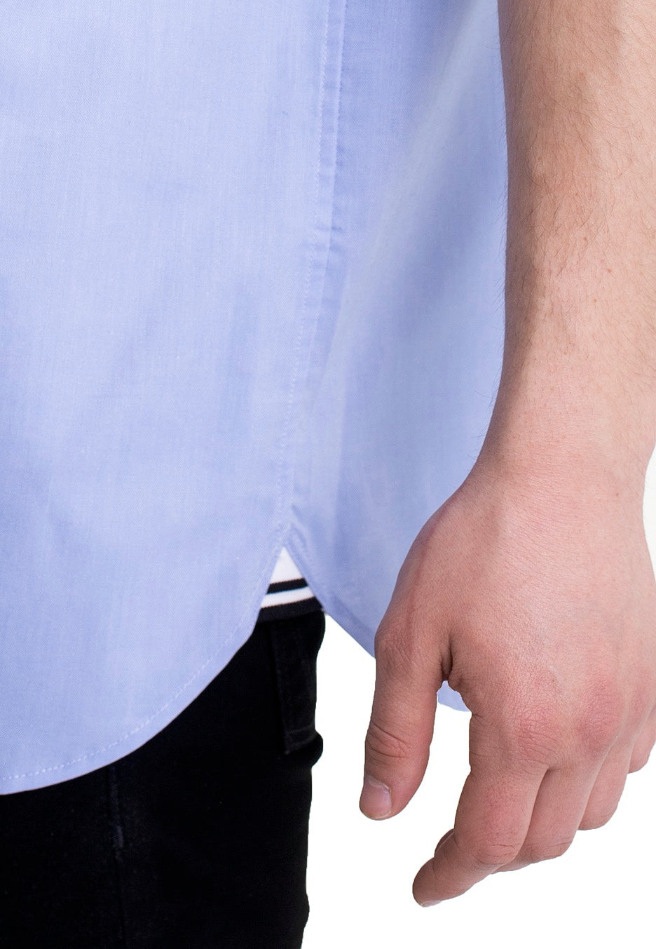 Fred Perry - Oxford Light Smoke - Shirt | Men-Image