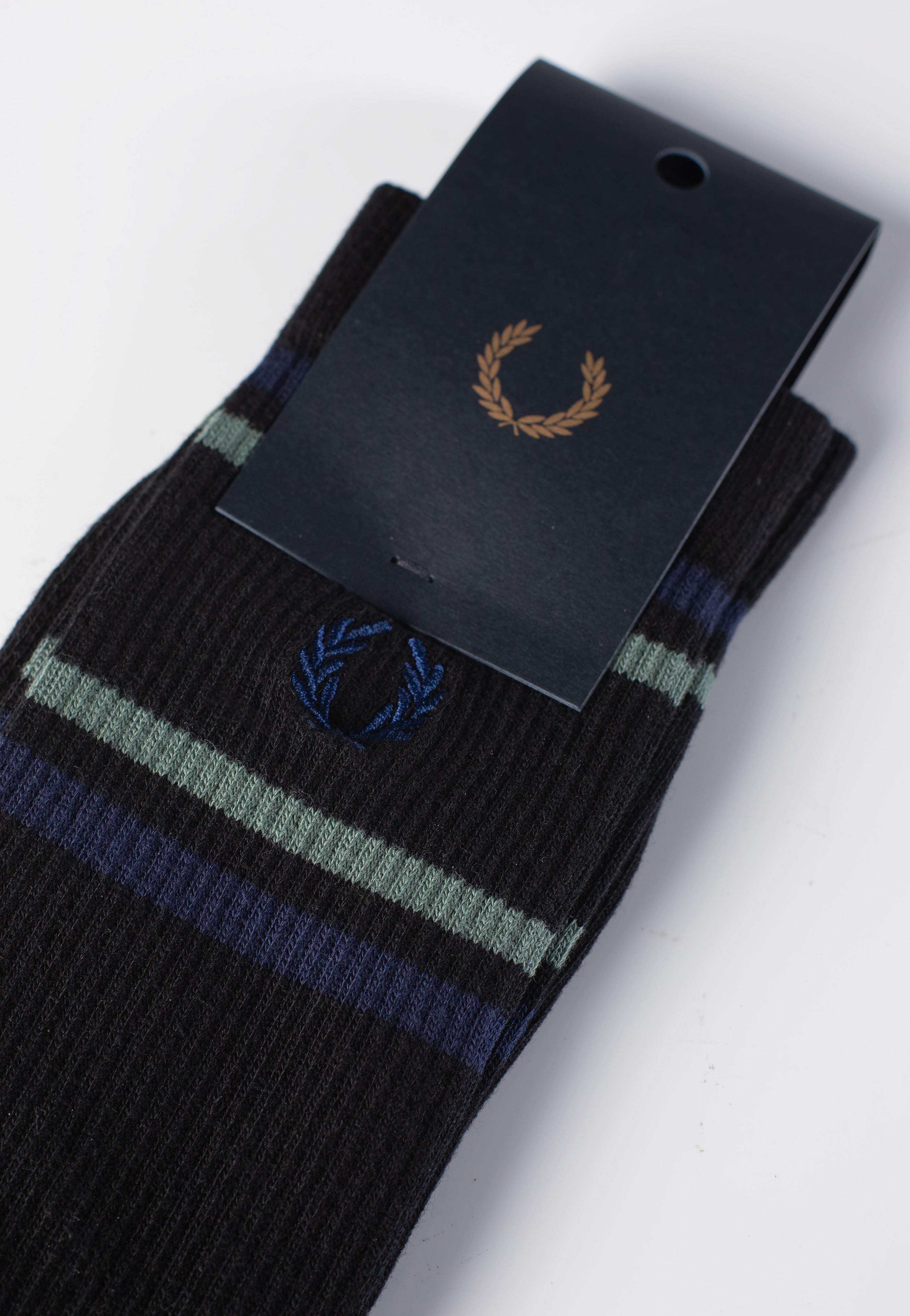 Fred Perry - Ribbed Sports Black - Socks | Neutral-Image