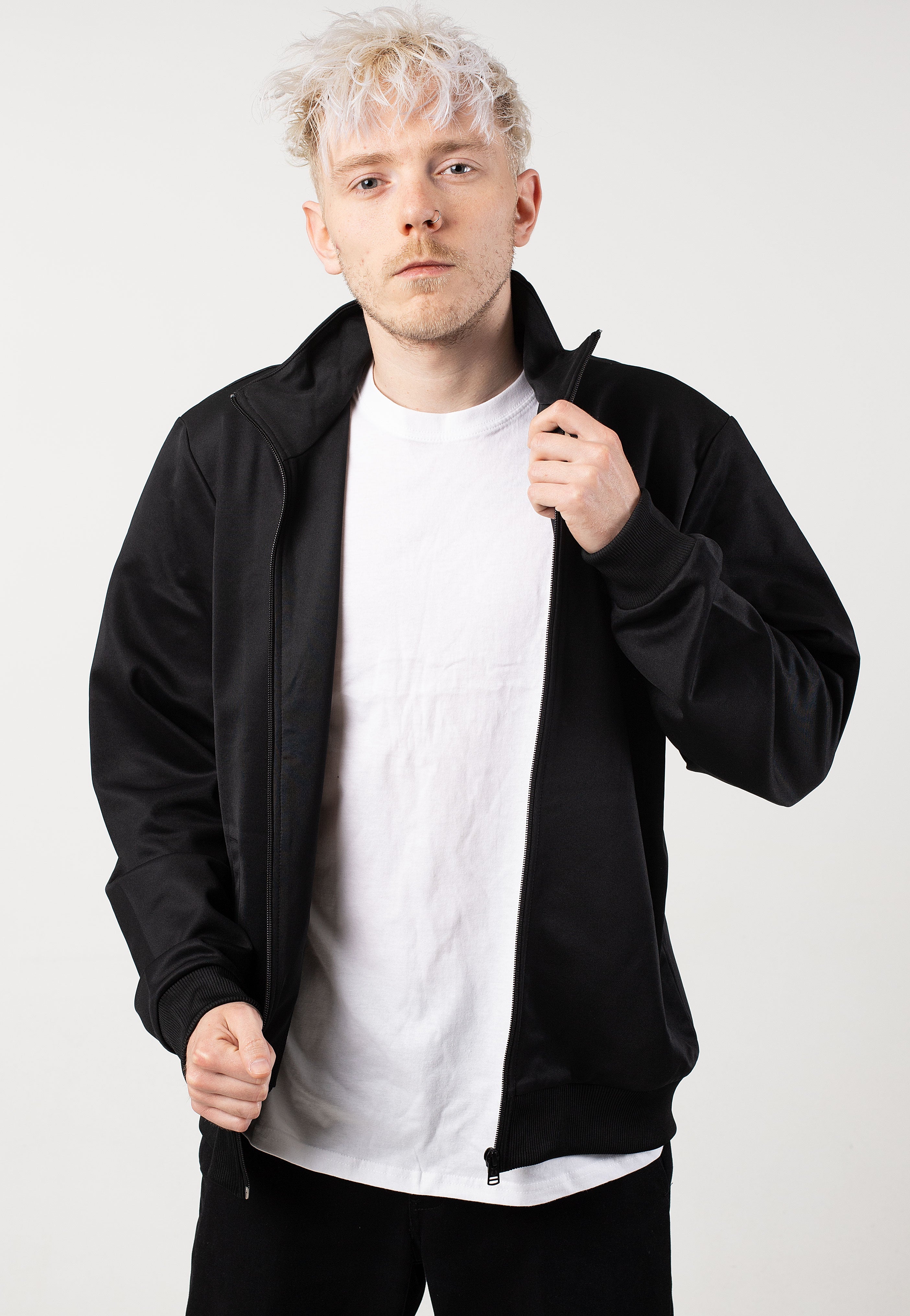 トップス fredperry velour quilt wzip track jacket Taped Track Jacket - Ivy | Men's Track Jackets | Track Tops