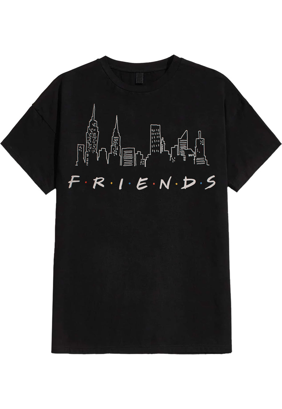 Friends - Skyline - T-Shirt | Neutral-Image