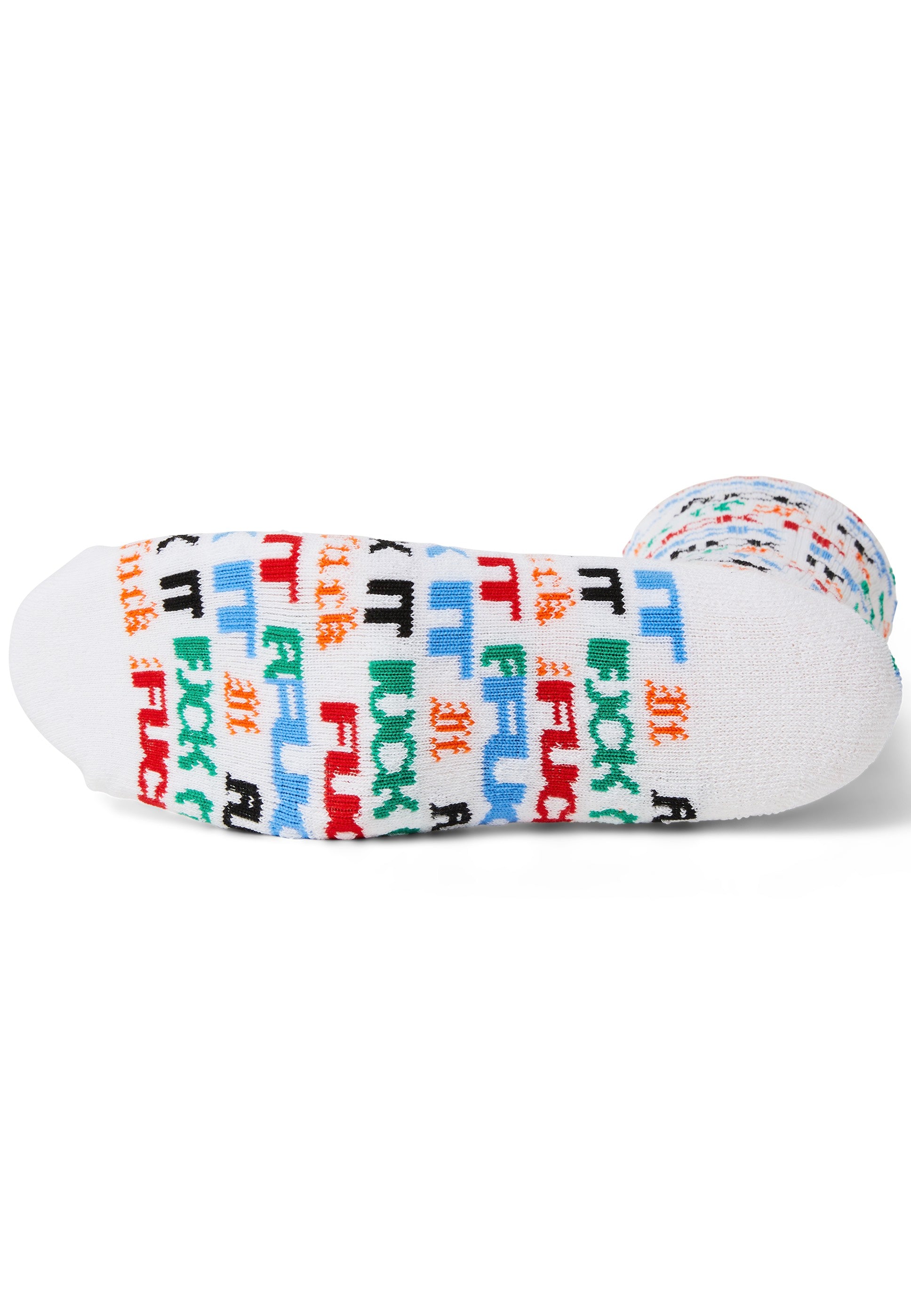 HUF - Fuck It Flyer White - Socks | Neutral-Image