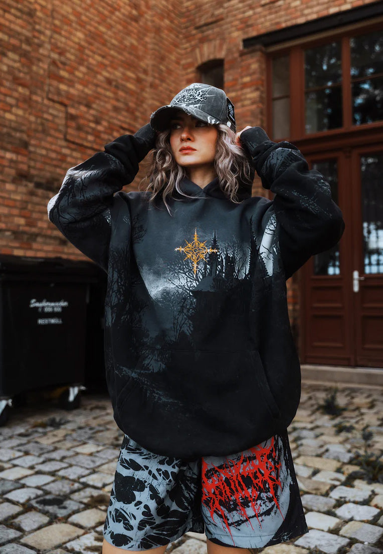 Stay Cold Apparel - Full Moon Ritual Oversized - Hoodie | Neutral-Image