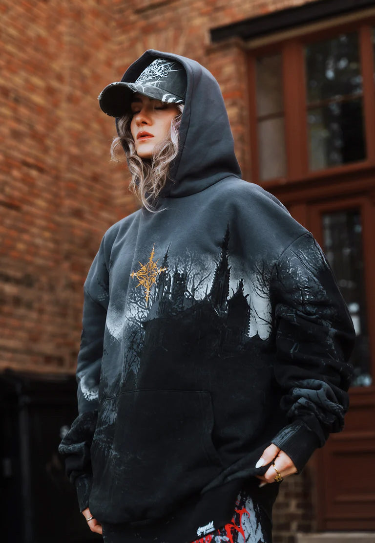 Stay Cold Apparel - Full Moon Ritual Oversized - Hoodie | Neutral-Image