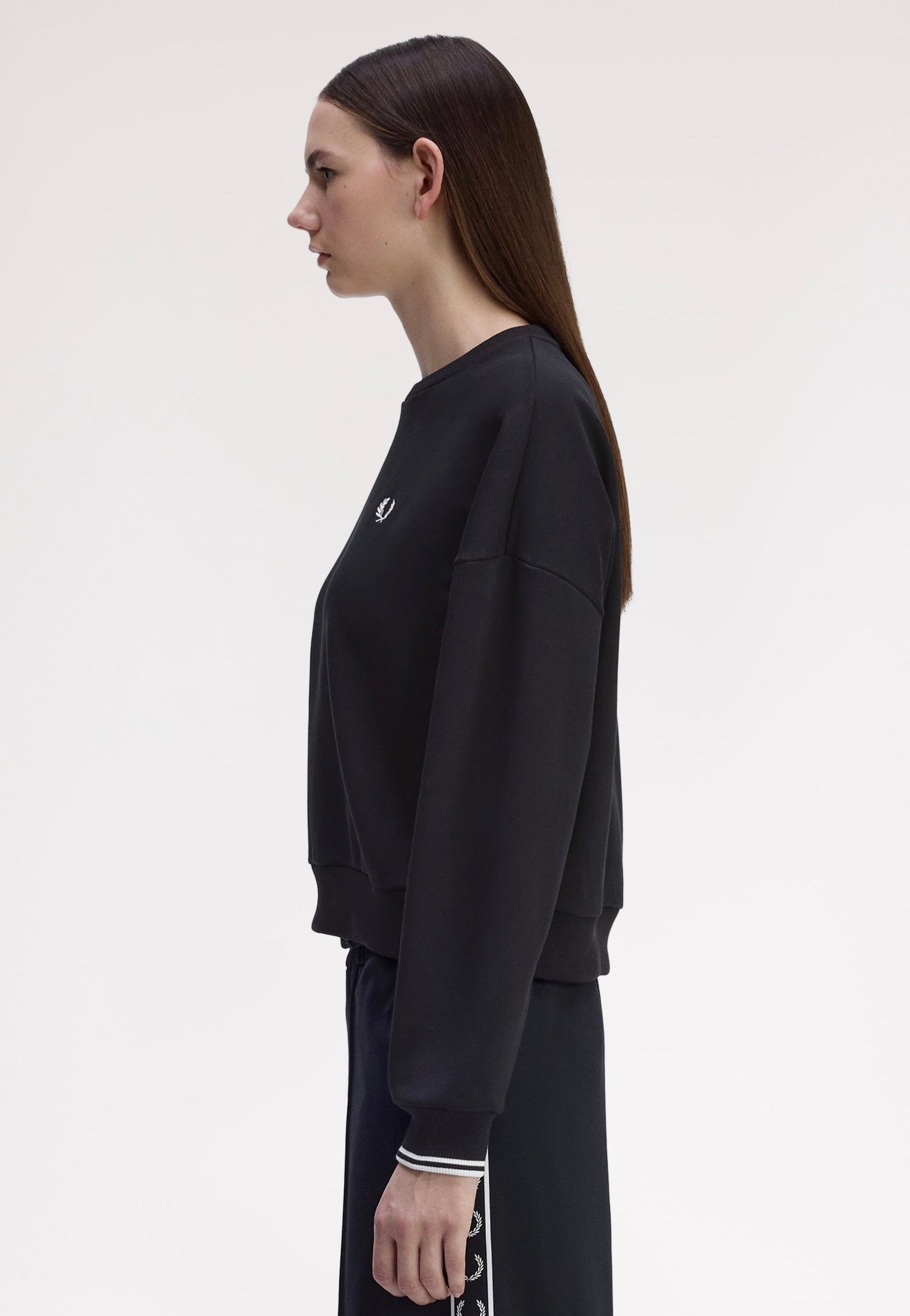 Fred Perry - Tipped Black - Sweater | Women-Image