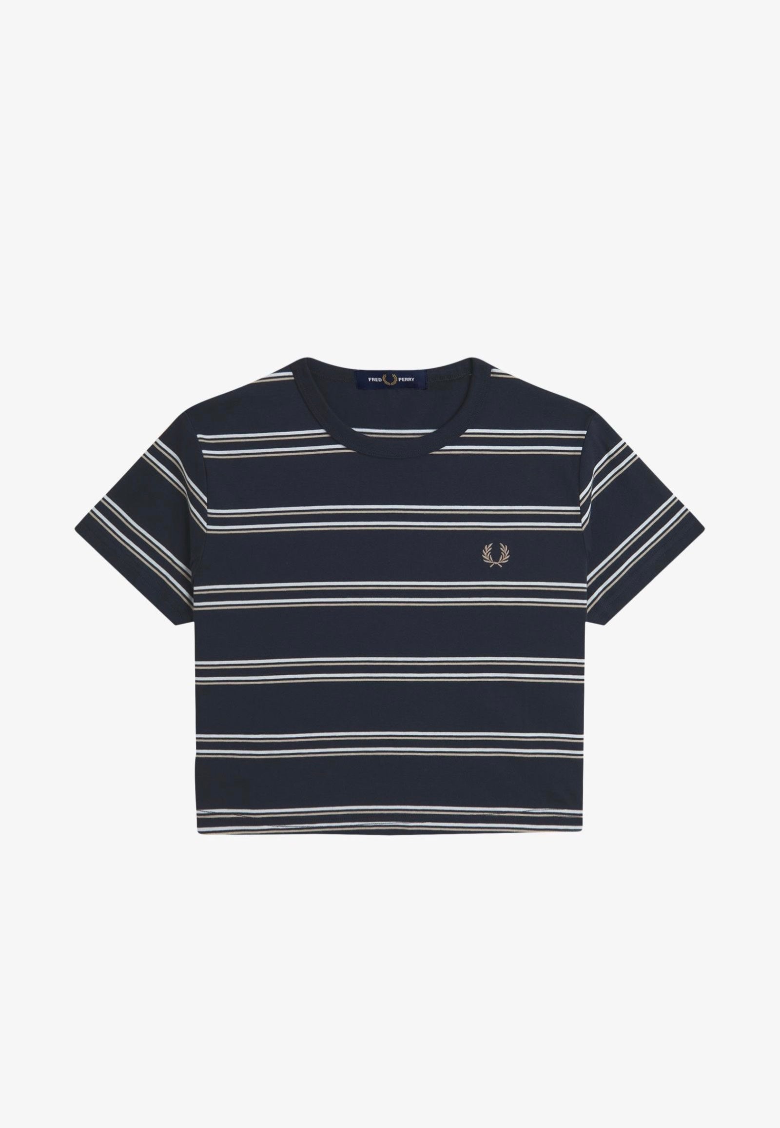 Fred Perry - Striped Navy - T-Shirt | Women-Image