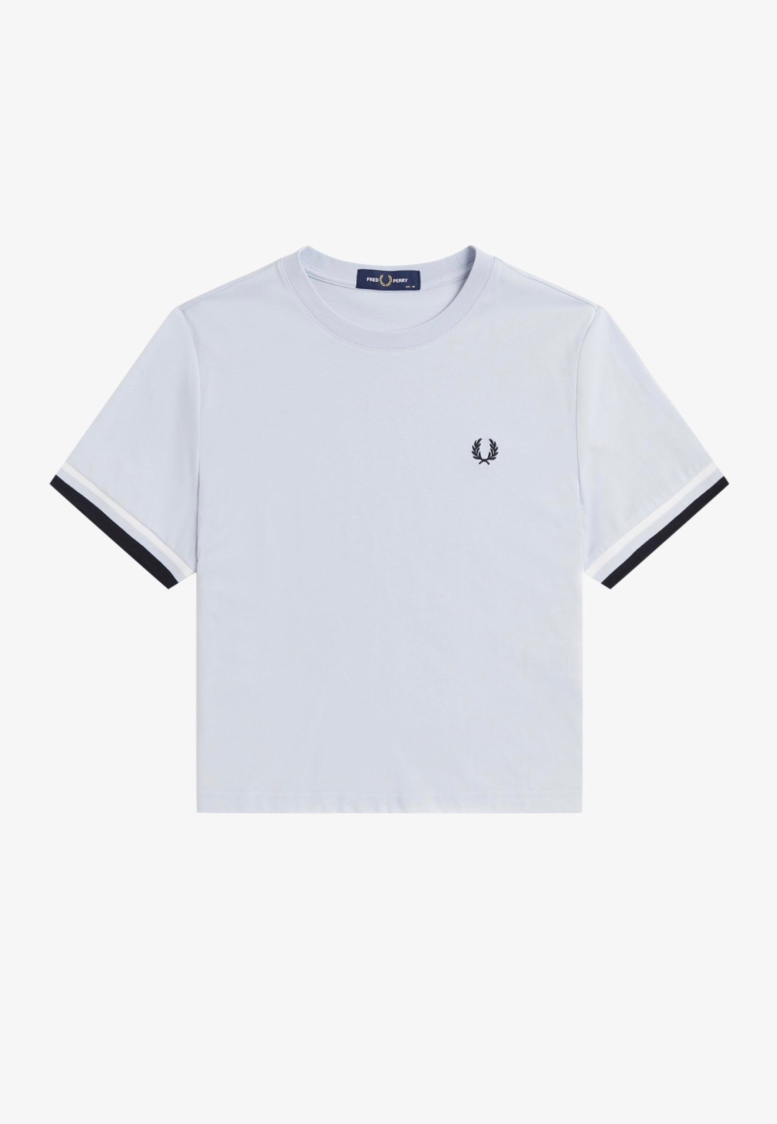 Fred Perry - Bold Tipped Dusky Blue - T-Shirt | Women-Image