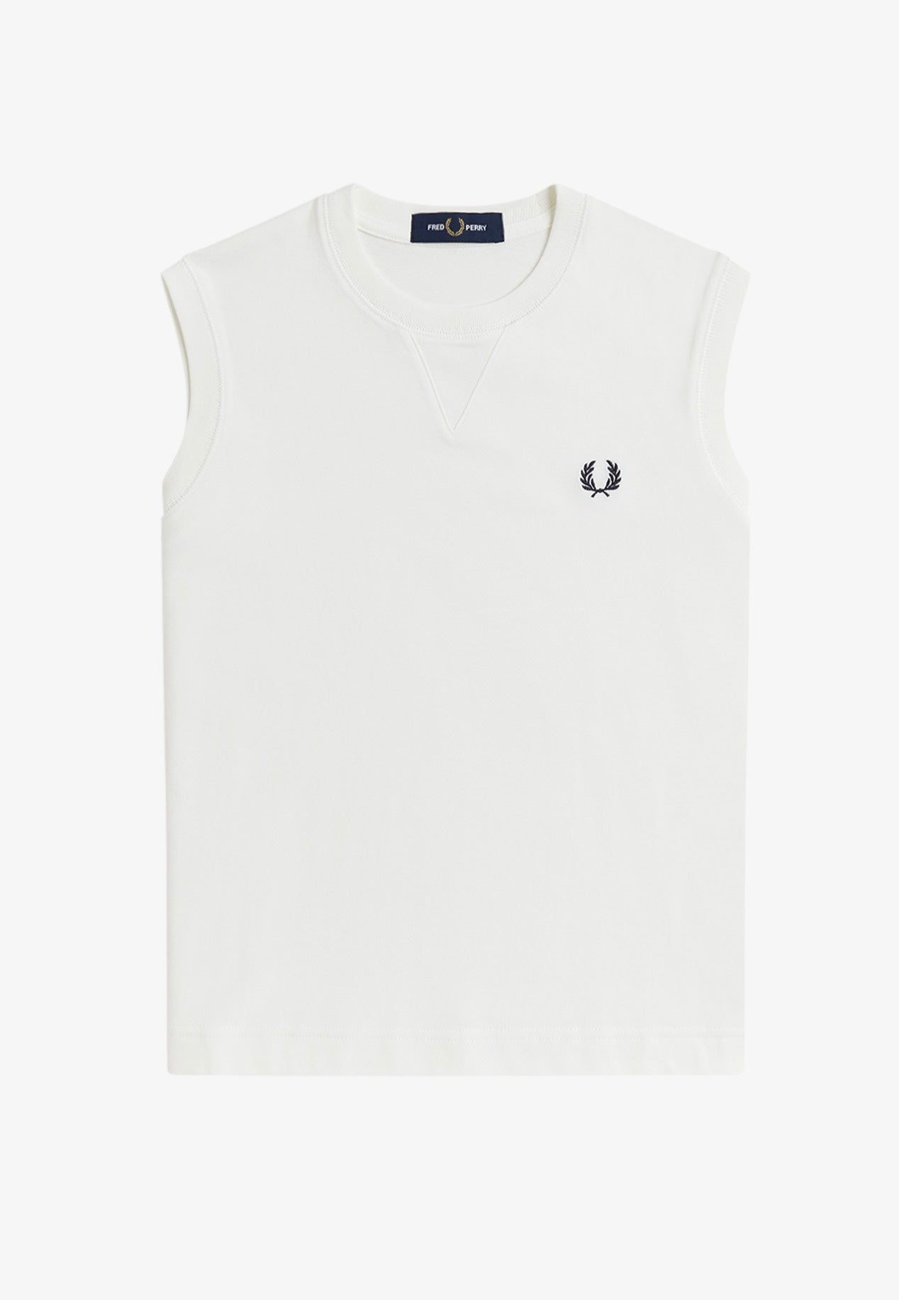 Fred Perry - Peached Jersey Snow White - Tank | Women-Image