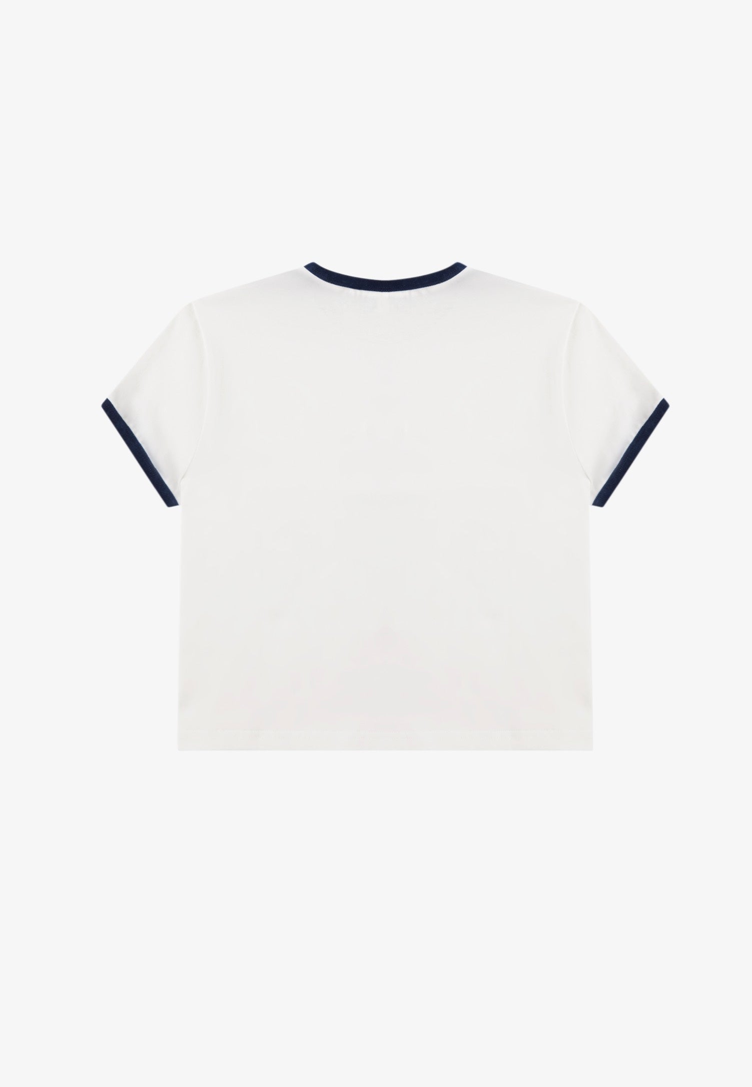 Fred Perry - Velour Trim Snow White - T-Shirt | Women-Image