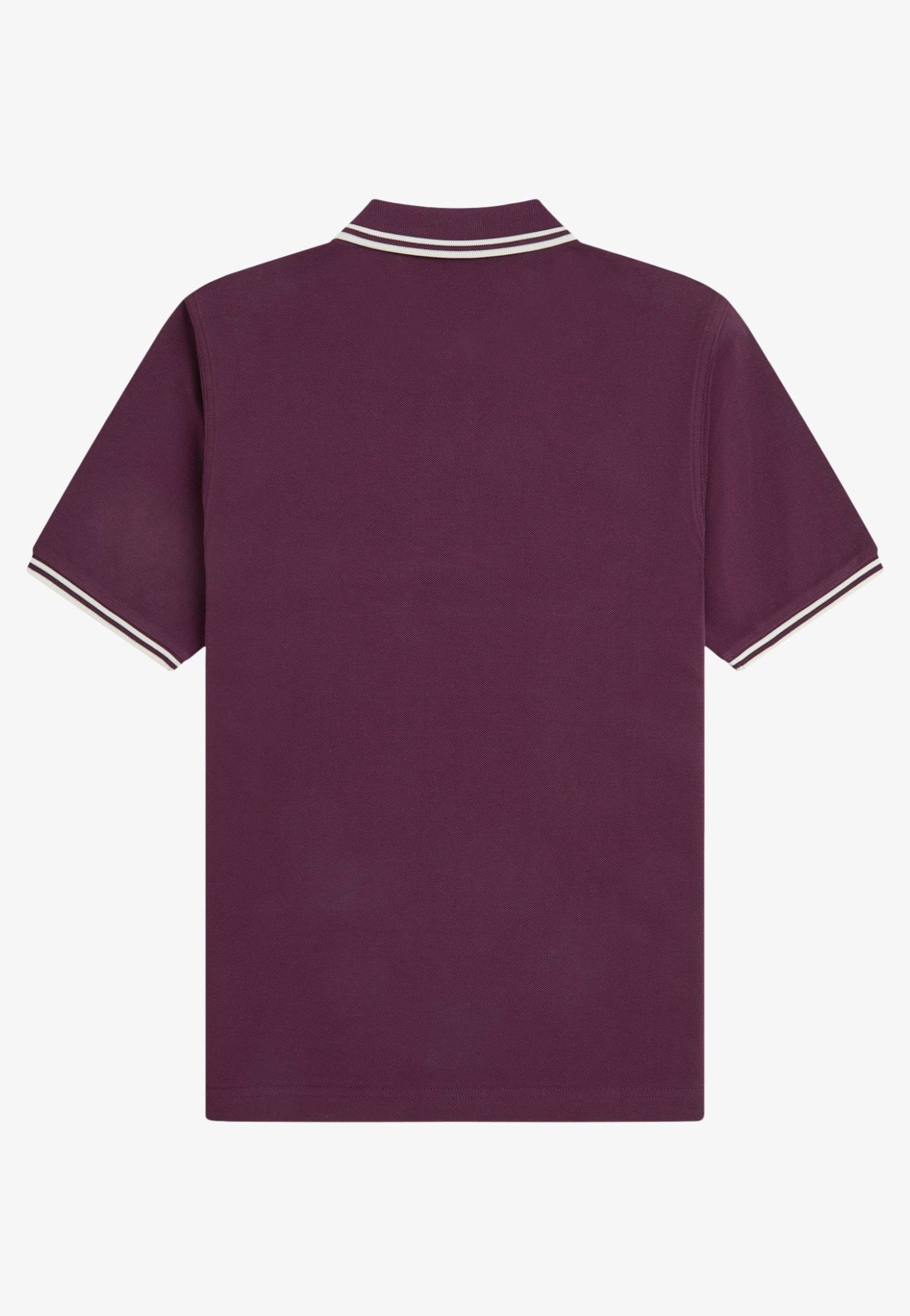 Fred Perry - Twin Tipped Plum/Ecru/Ecru - Polo | Women-Image