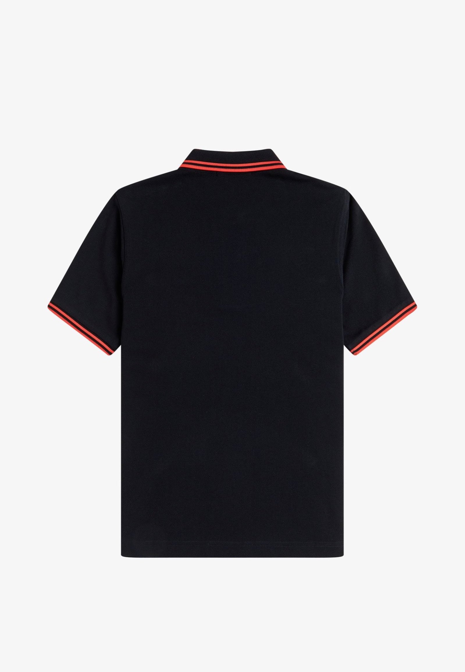 Fred Perry - Twin Tipped Black/Flamingo Tan/Flamingo Tan - Polo | Women-Image