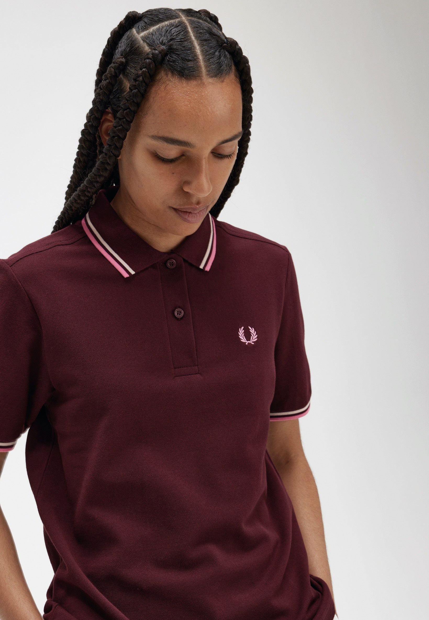 Fred Perry - Twin Tipped Oxblood - Polo | Women-Image