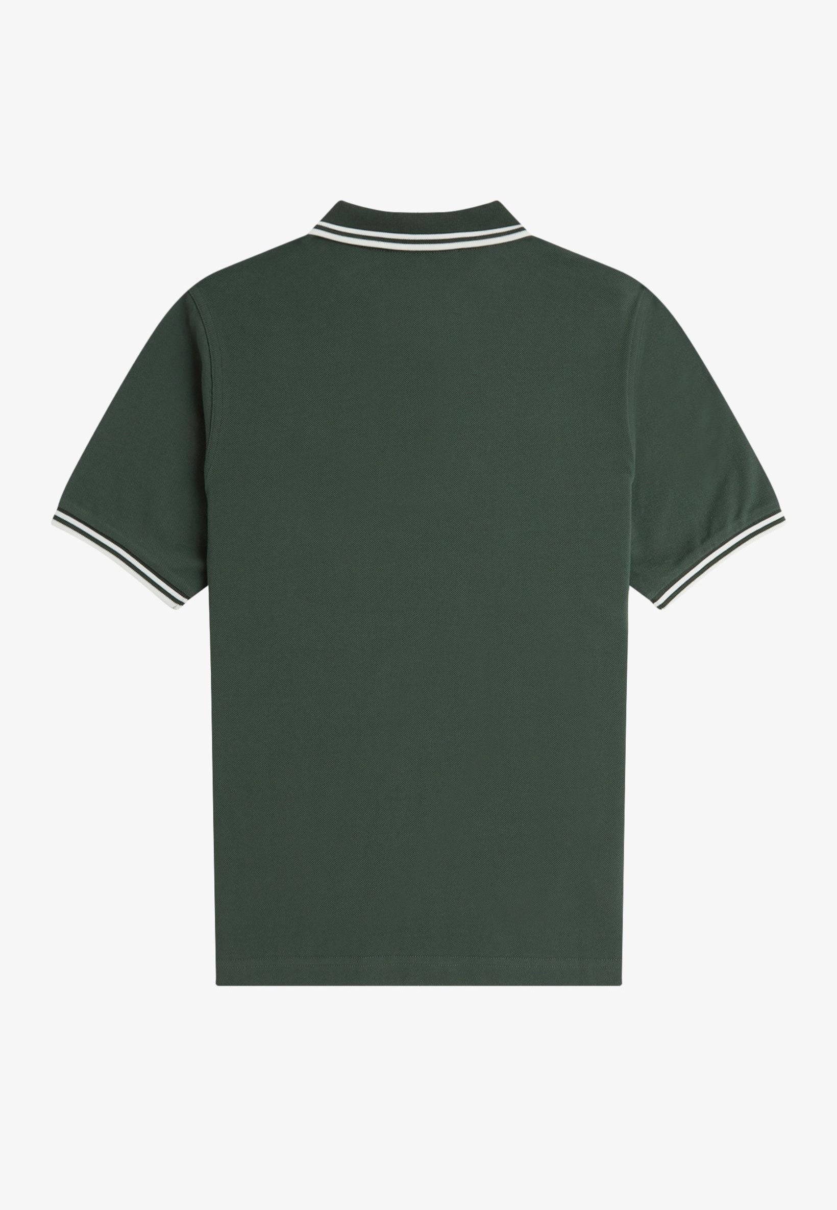Fred Perry - Twin Tipped Court Green/Snow White - Polo | Women-Image