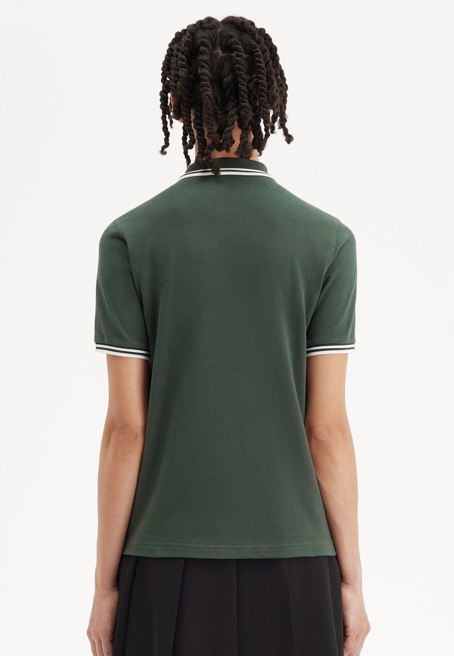 Fred Perry - Twin Tipped Court Green/Snow White - Polo | Women-Image