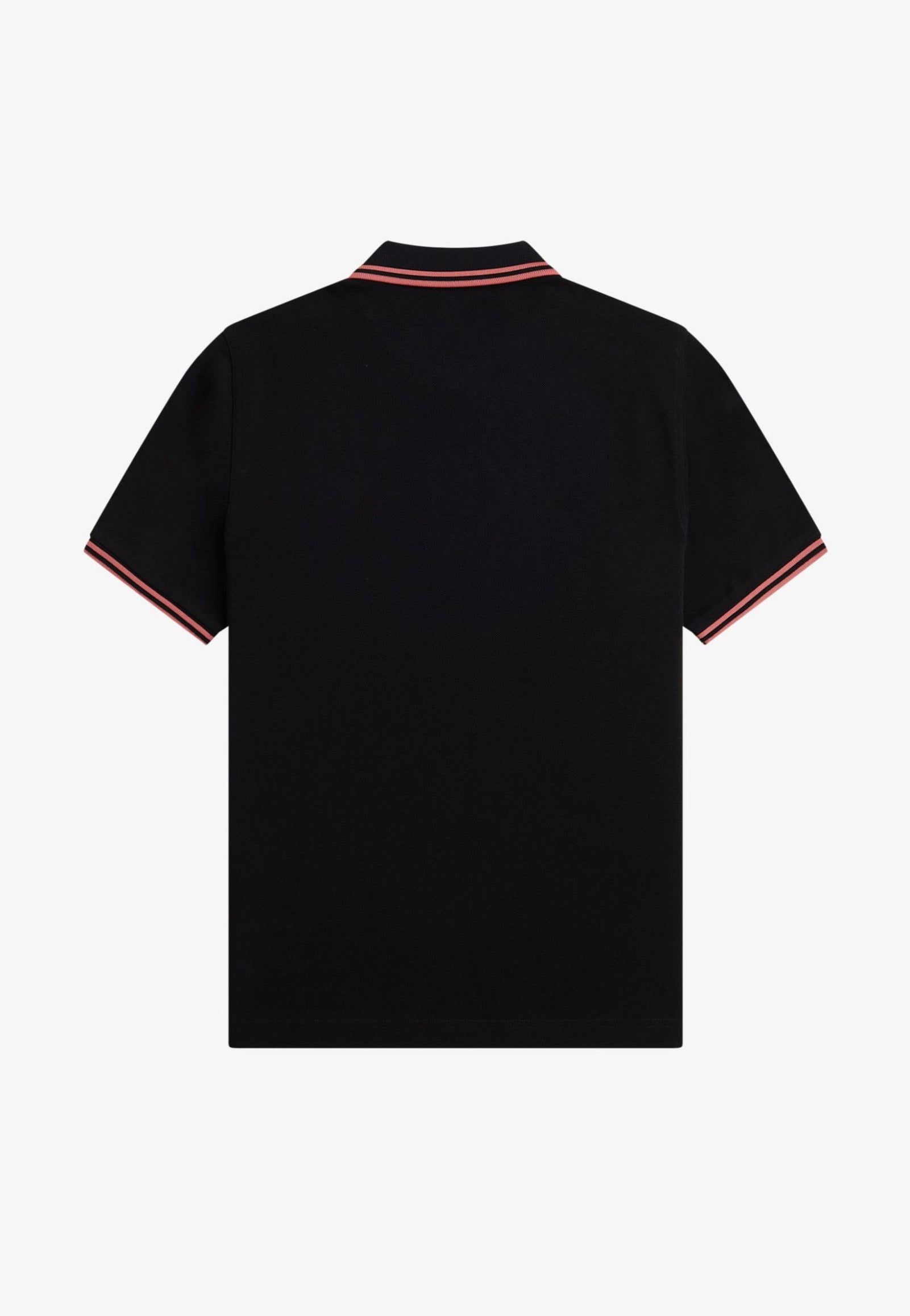 Fred Perry - Twin Tipped Fred Perry Black/Putty Pink - Polo | Women-Image