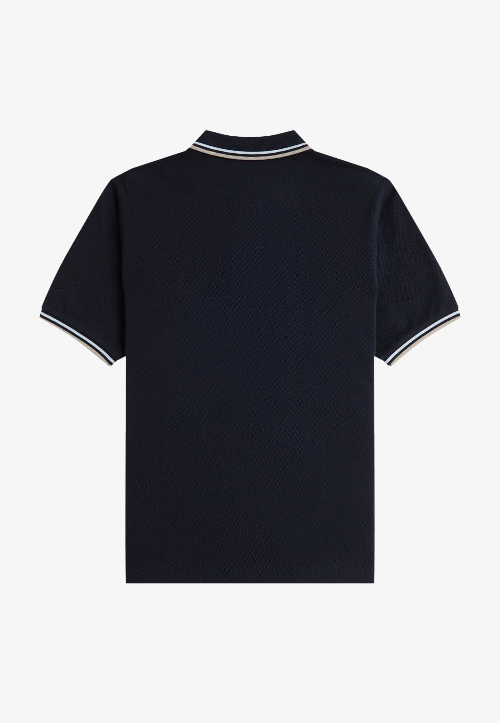Fred Perry - Twin Tipped Navy/Light Ice/Warm Oatmeal - Polo | Women-Image