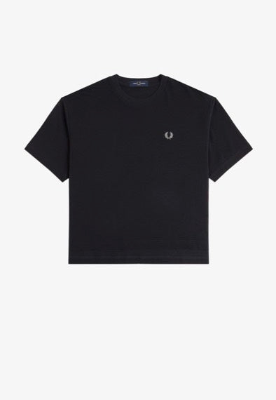 Fred Perry - Pique Black - T-Shirt | Women-Image