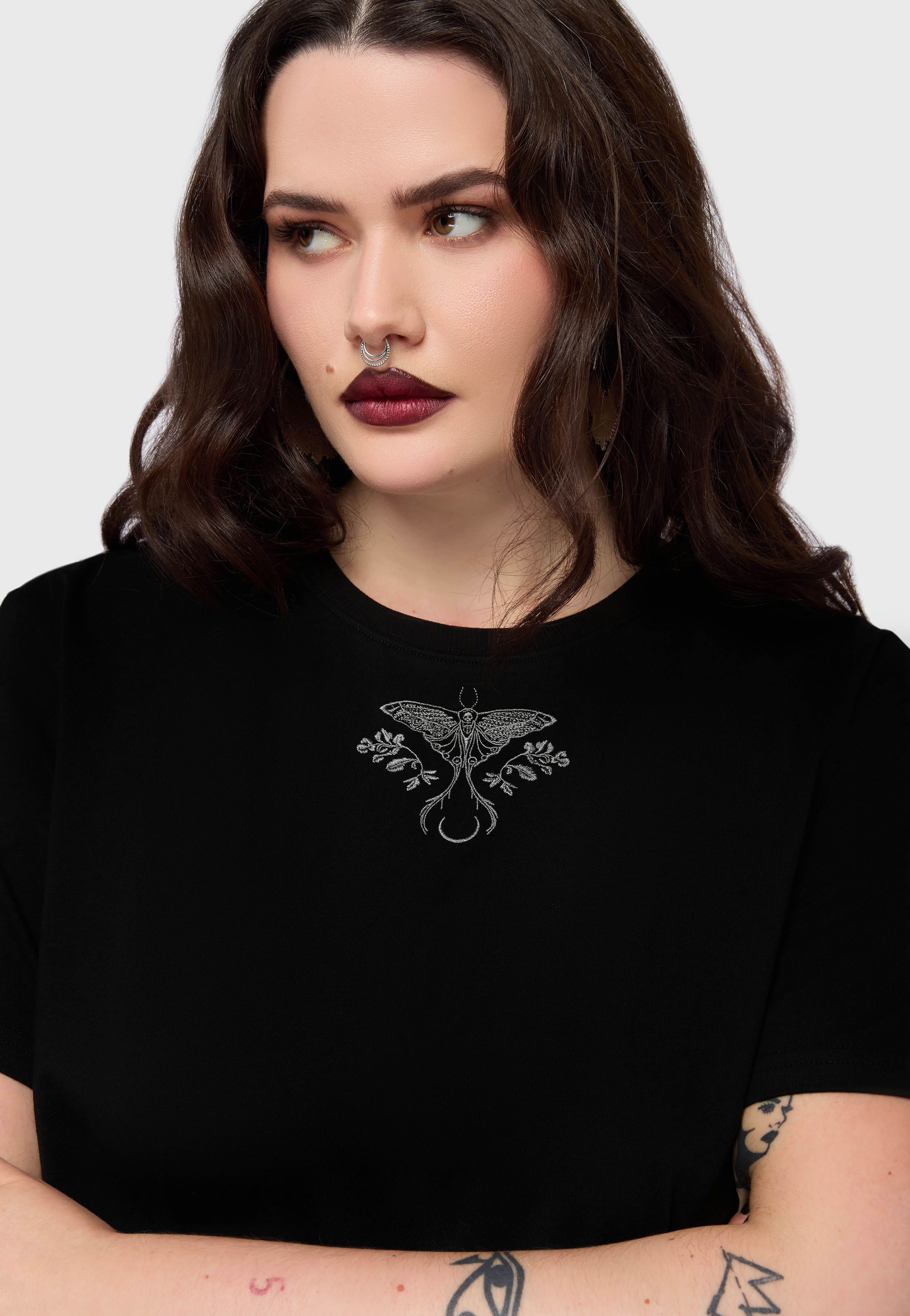 Killstar - Mothshade Black - T-Shirt | Women-Image