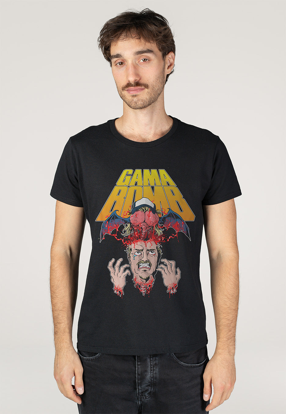 Gama Bomb Bat For Brains T-shirt | Men-Image