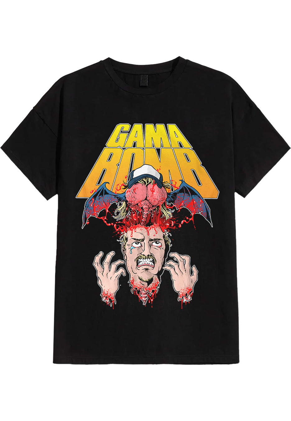Gama Bomb Bat For Brains T-shirt | Neutral-Image