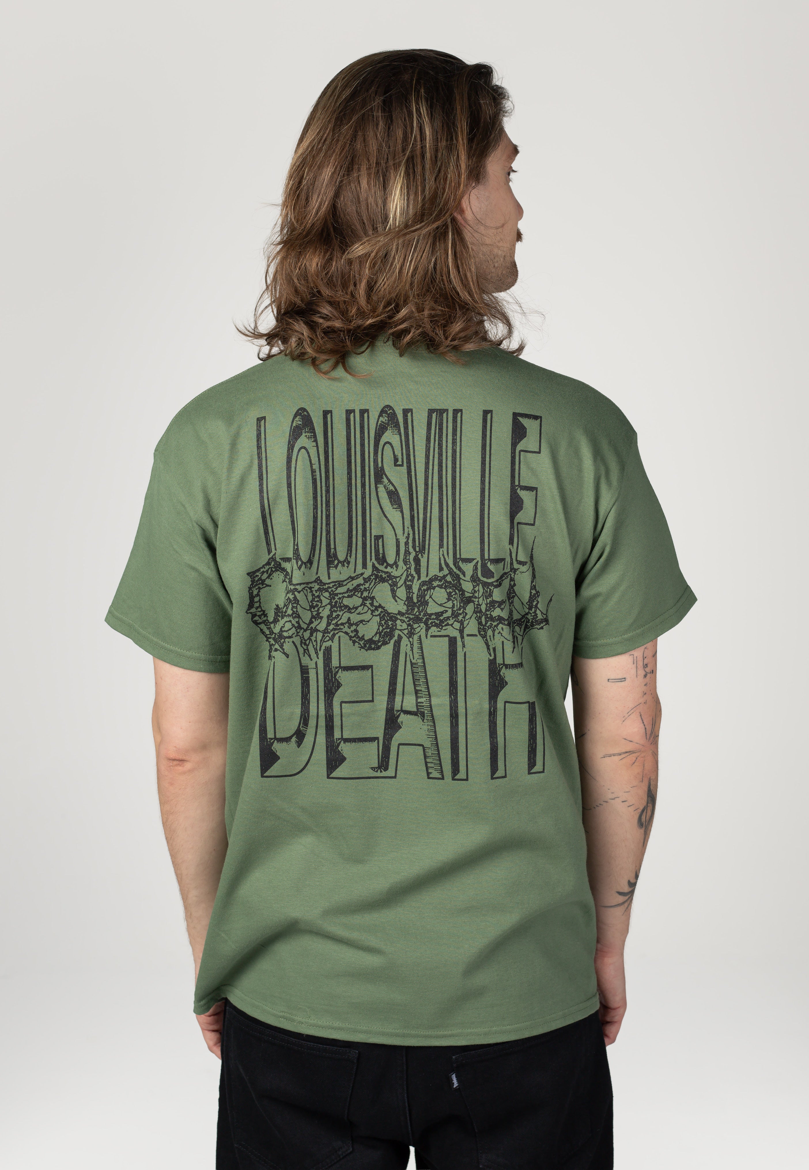 Gates To Hell - Resurrected Military Green - T-Shirt | Men-Image