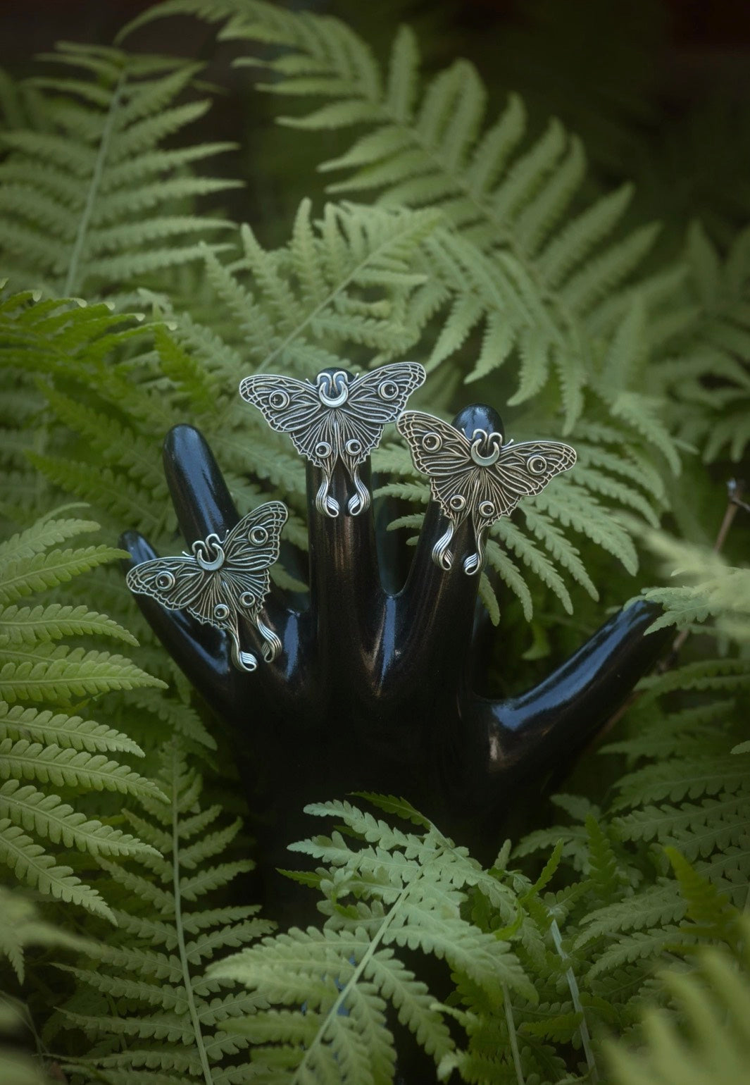 Restyle - Nocturnal Statement Silver - Ring | Neutral-Image