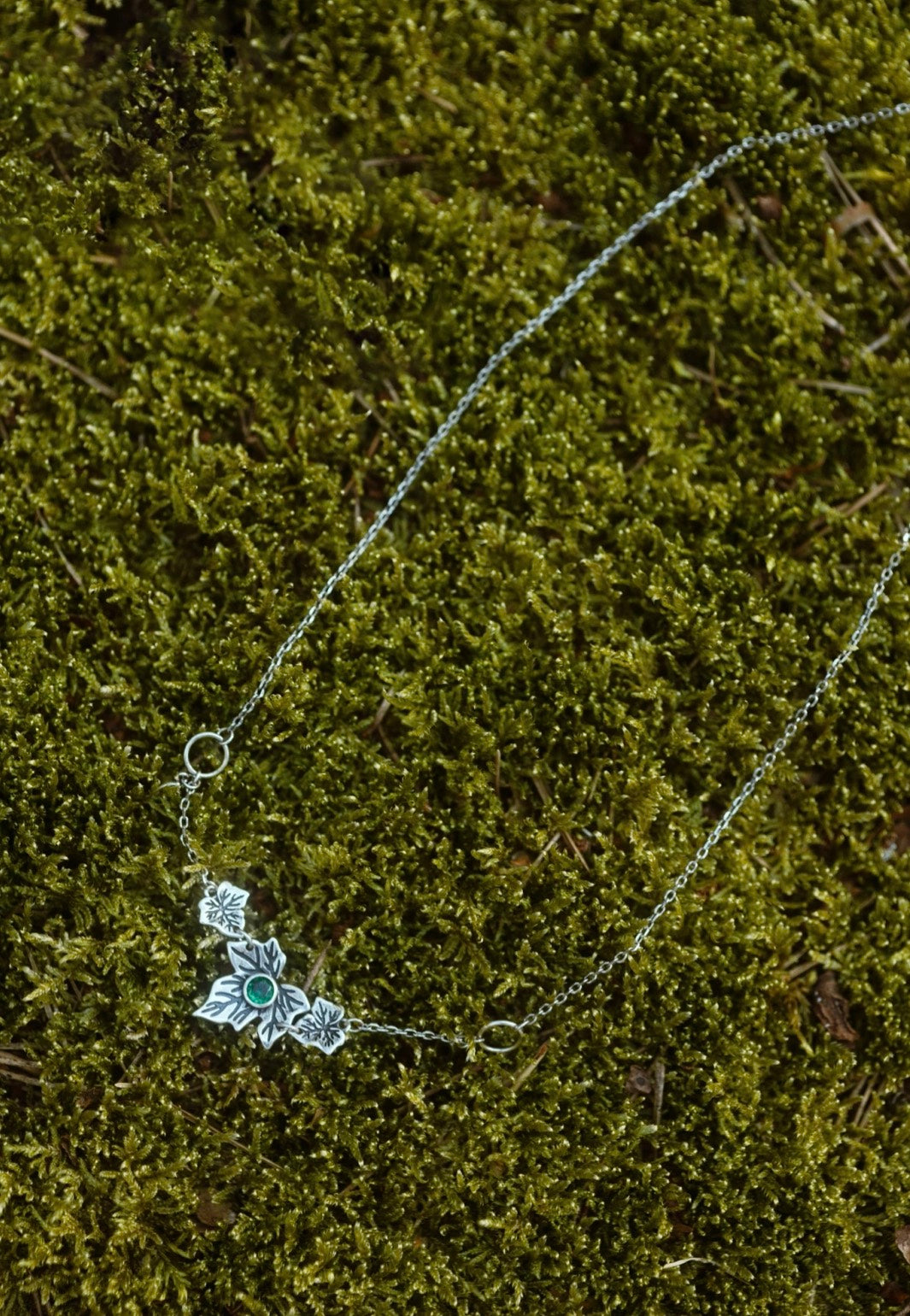 Restyle - Poisoned Ivy Silver - Necklace | Neutral-Image