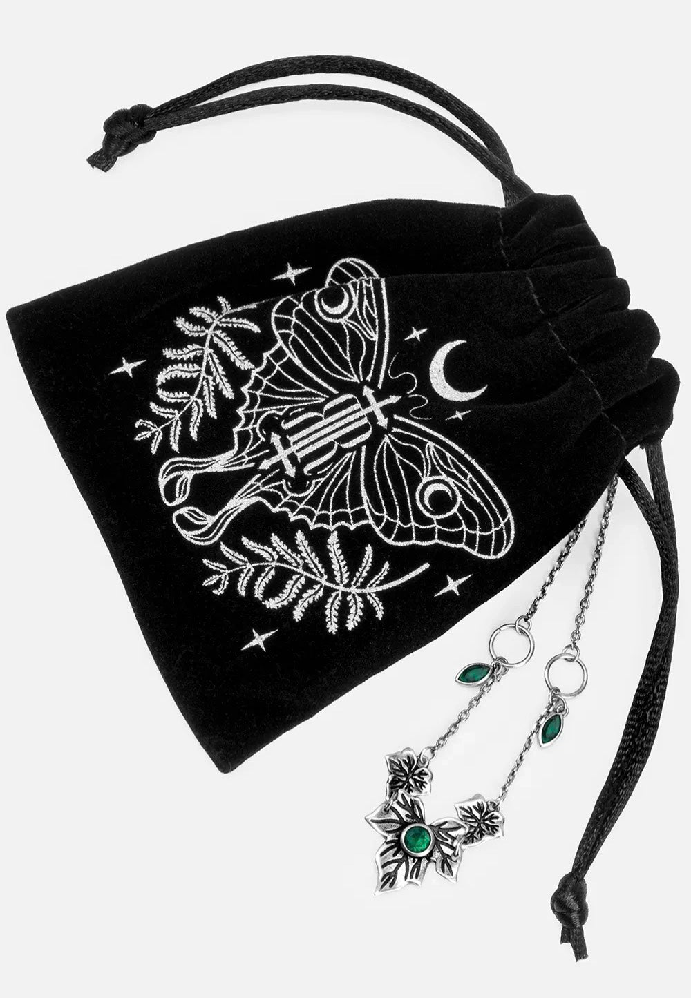 Restyle - Poisoned Ivy Silver - Necklace | Neutral-Image