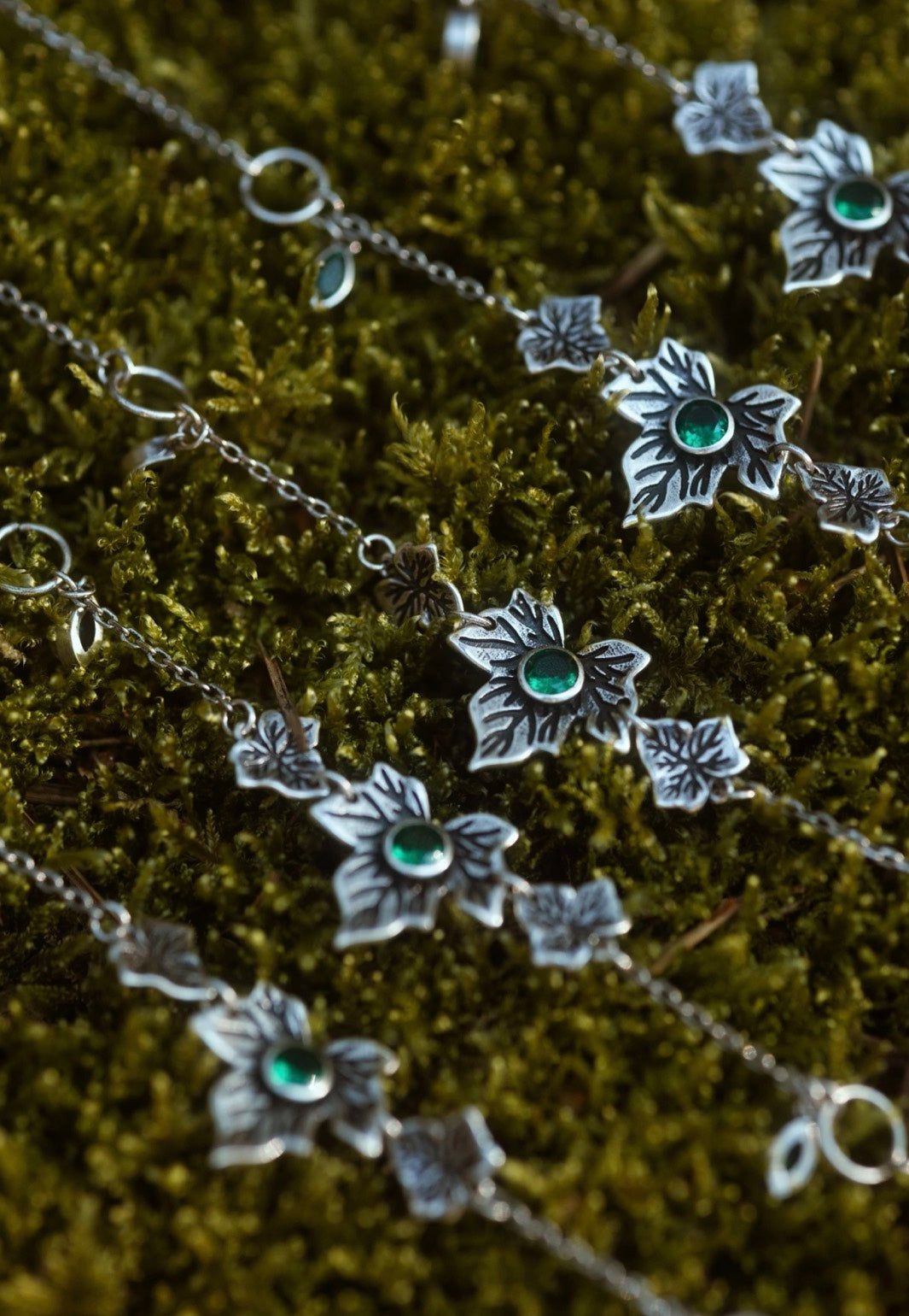 Restyle - Poisoned Ivy Silver - Necklace | Neutral-Image