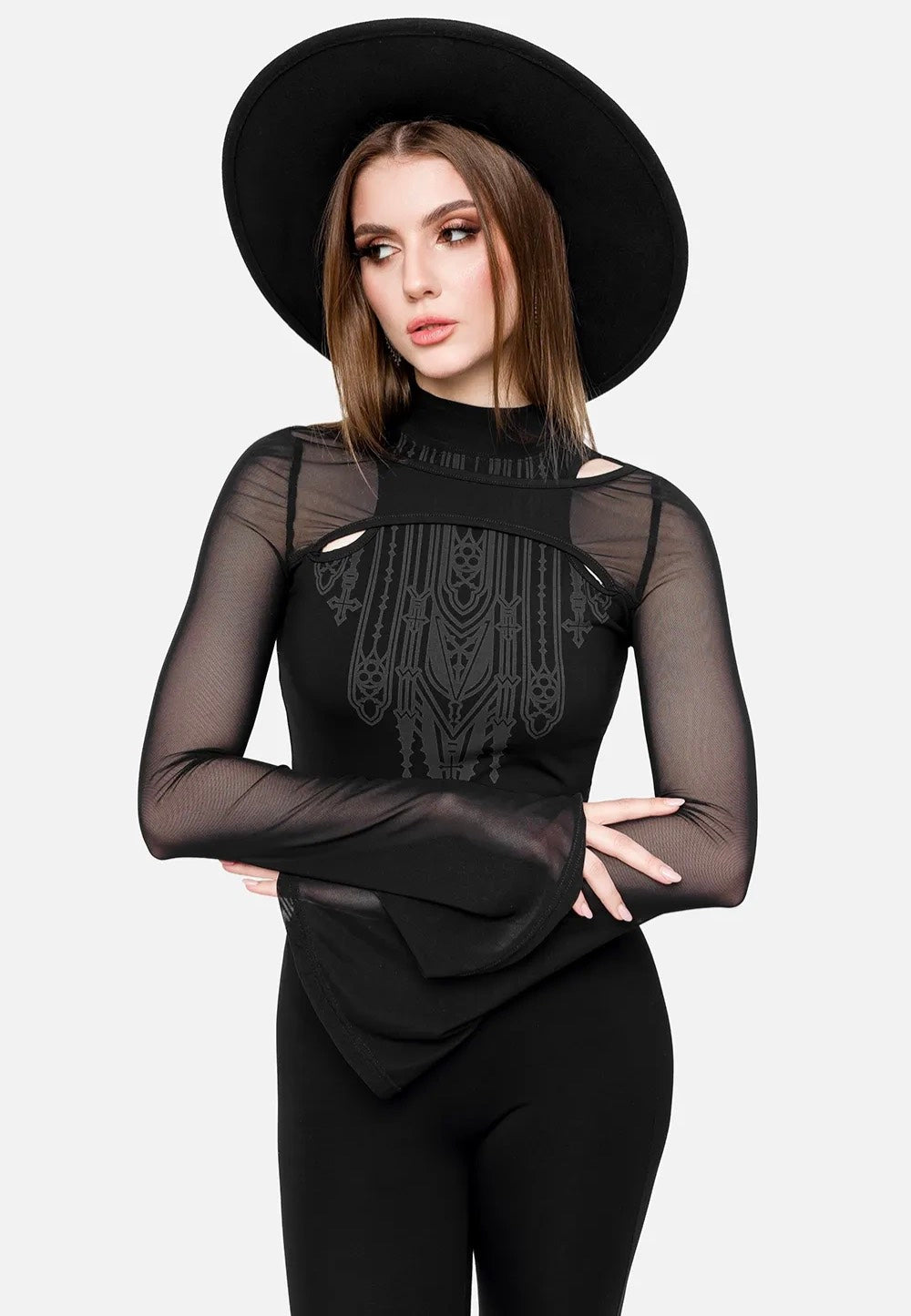 Restyle - Umbra Black - Top | Women-Image