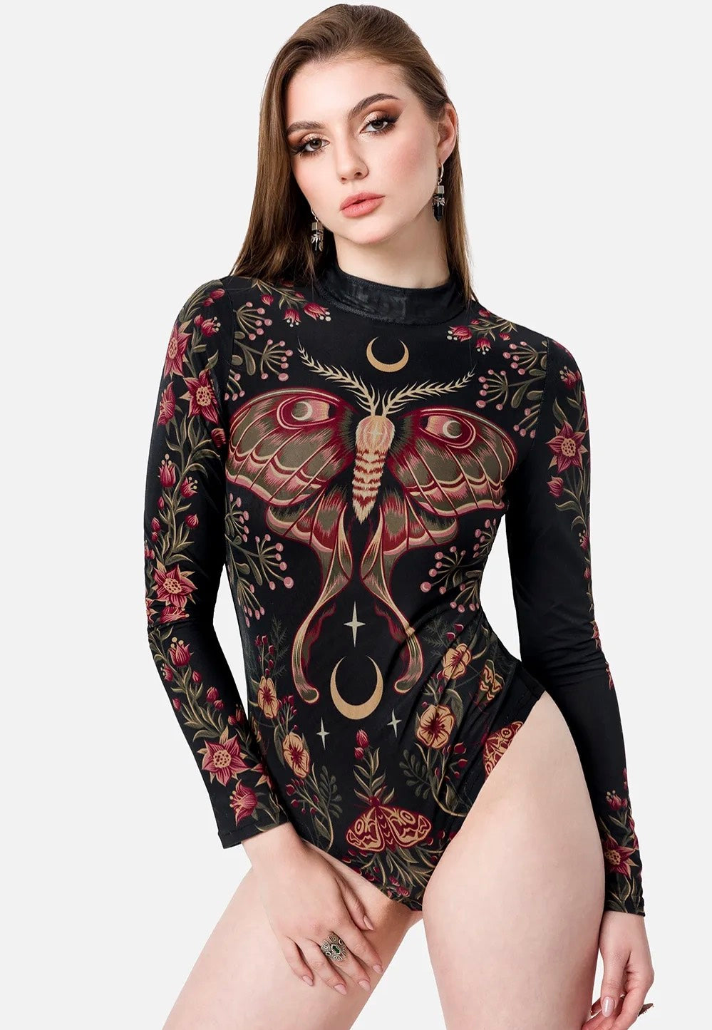 Restyle - Wilderwood Mesh Black - Body | Women-Image