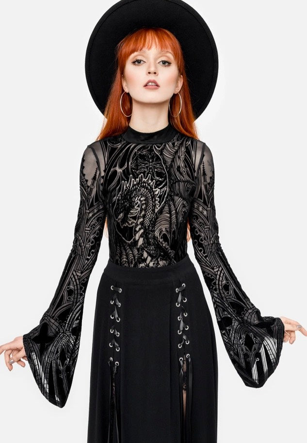 Restyle - Castle Guardian Black - Body | Women-Image