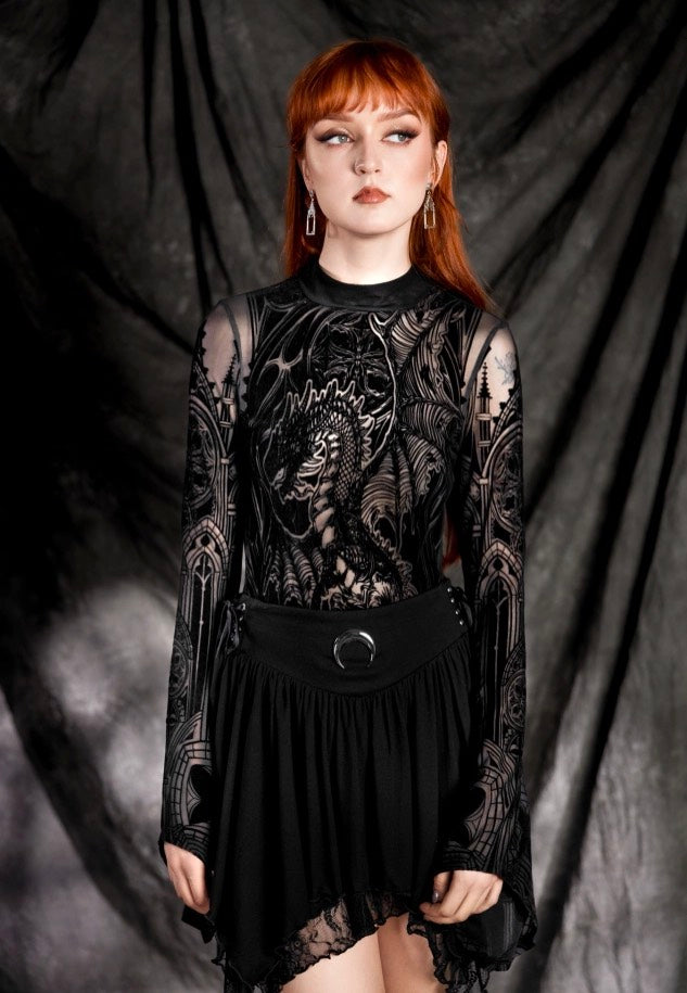 Restyle - Castle Guardian Black - Body | Women-Image