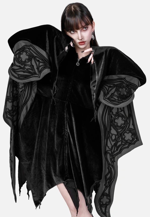 Restyle Obsidian Moth Black Jas | Women-Image