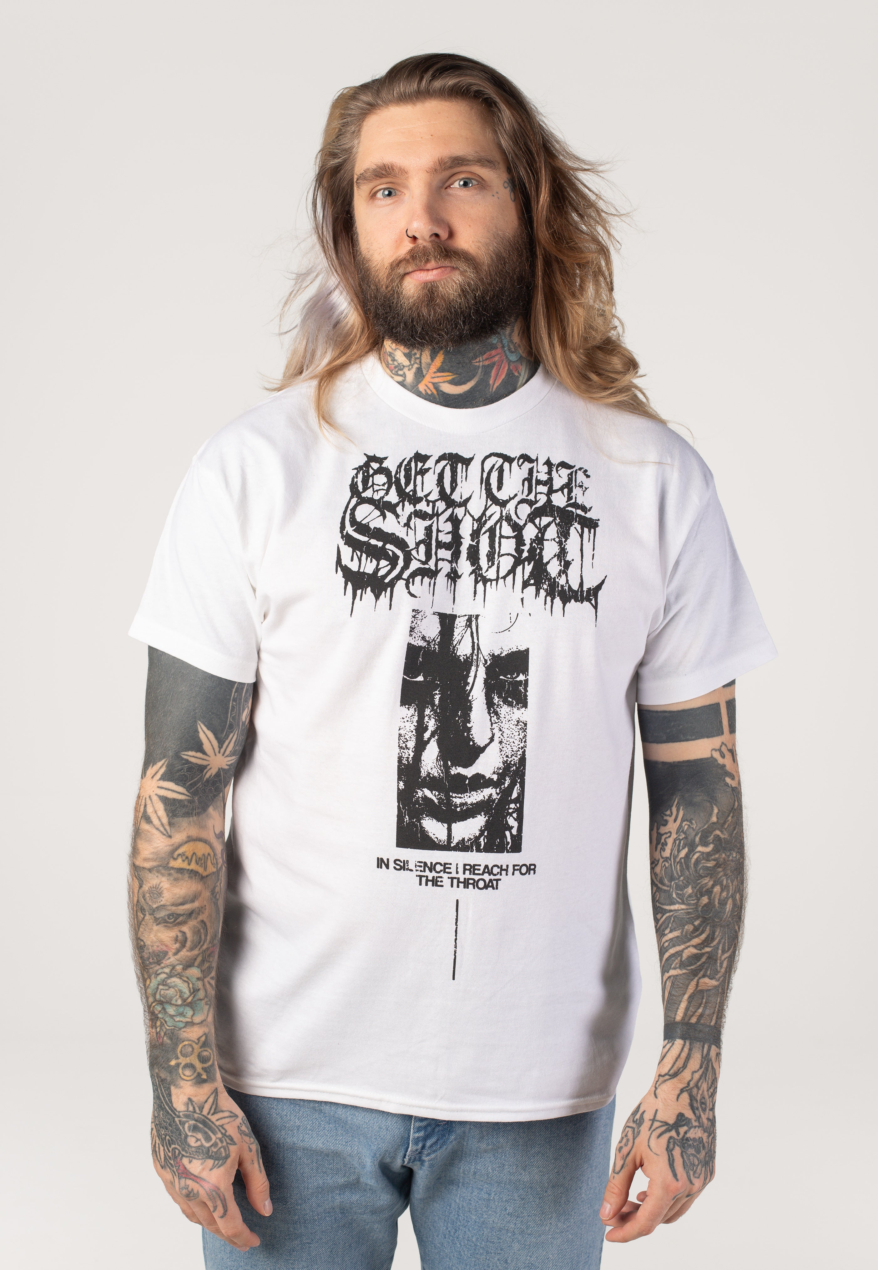 Get The Shot - Silence White - T-Shirt | Men-Image