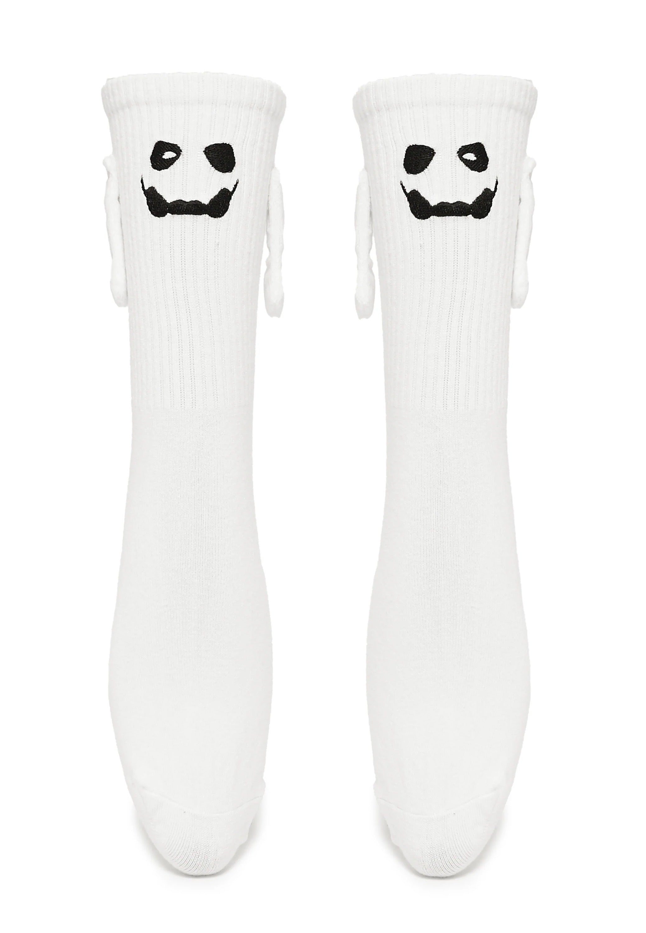 Koi Footwear x Ghost - Hand Holding White - Socks | Neutral-Image