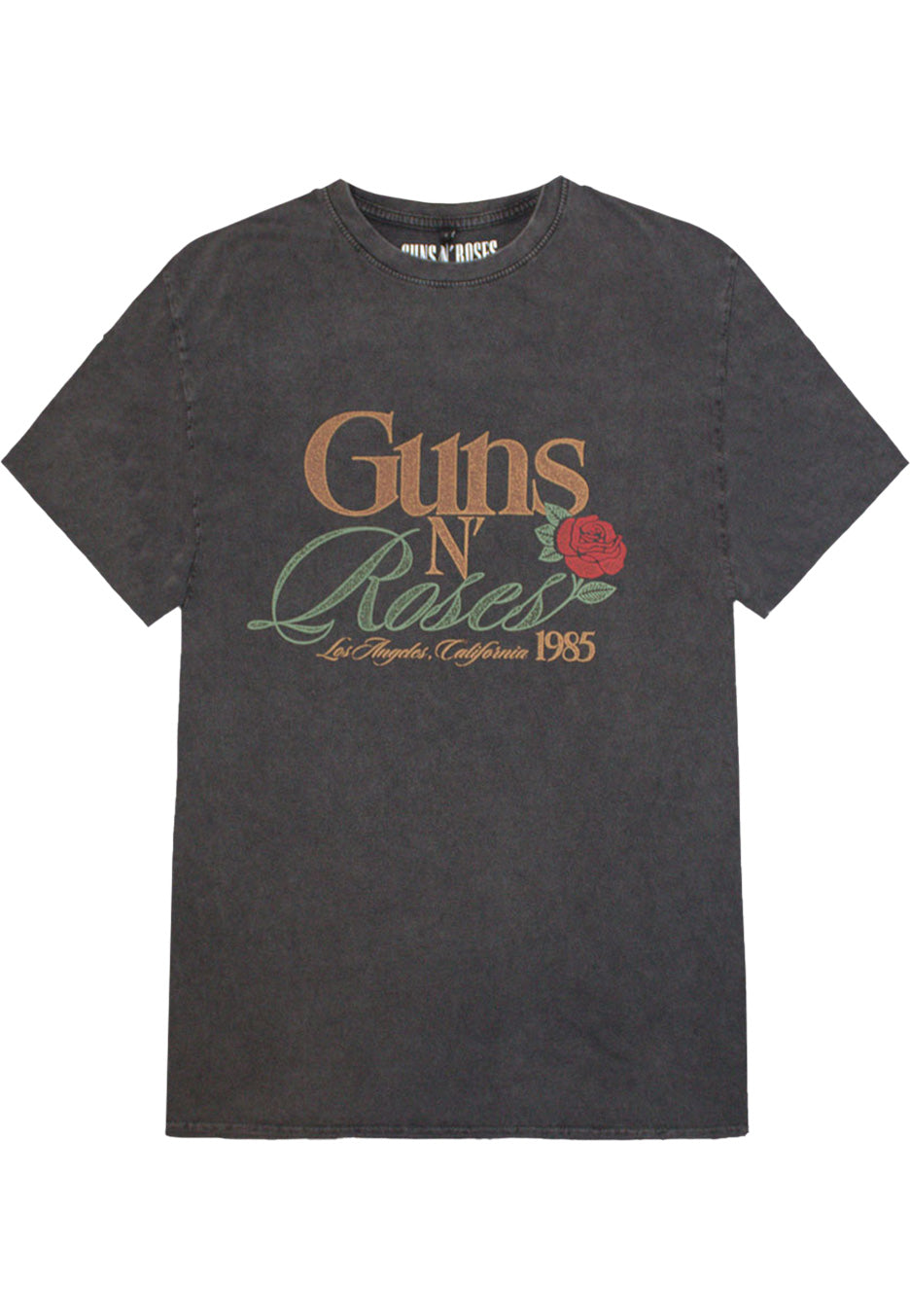 Guns N' Roses - California 1985 Stone Washed - T-Shirt | Neutral-Image