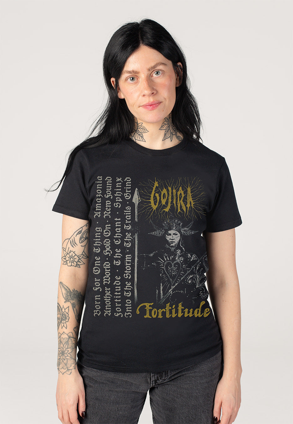 Gojira - Fortitude Tracklist - T-Shirt | Women-Image
