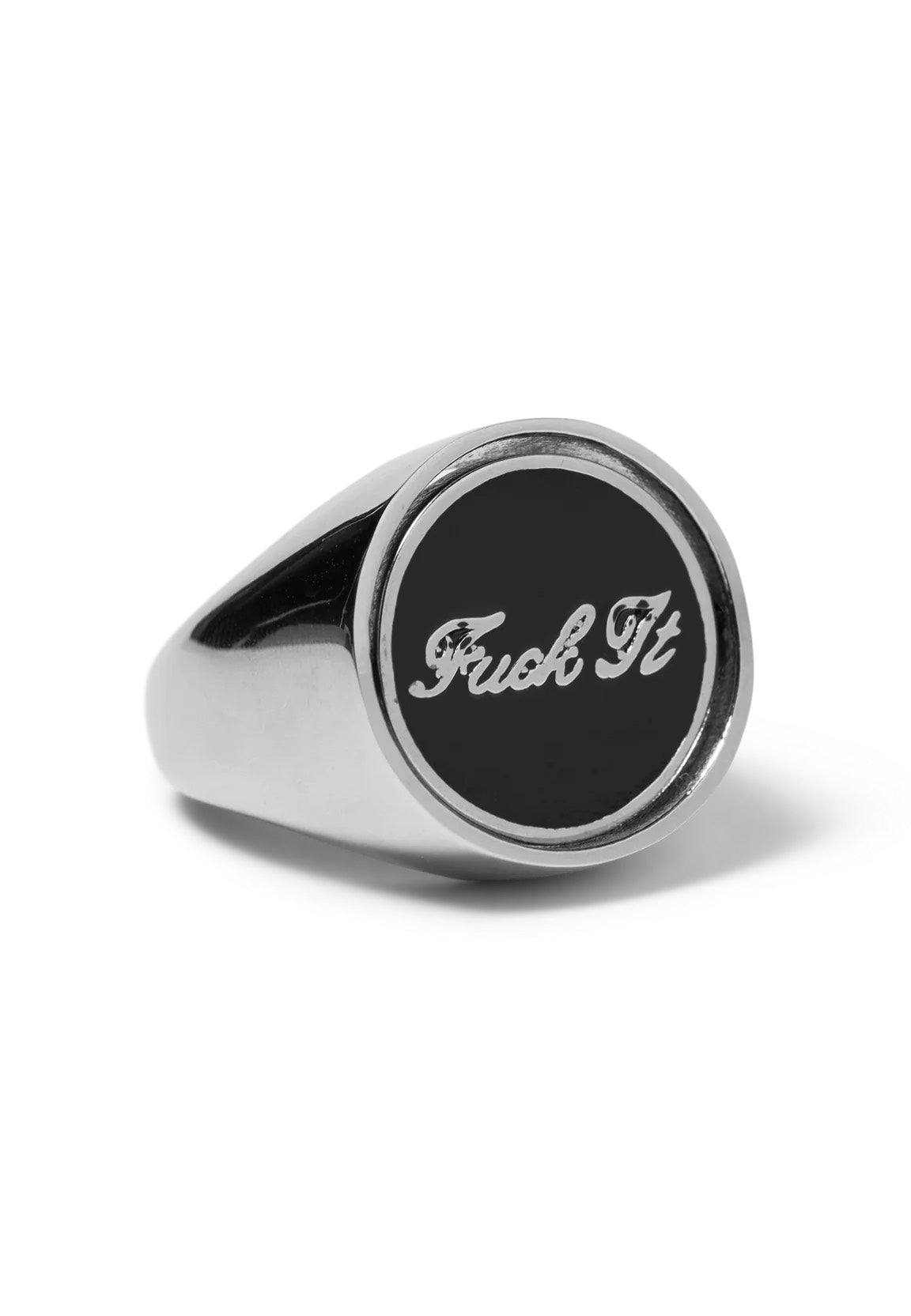 HUF Good Luck Flip Silver Ring | Neutral-Image