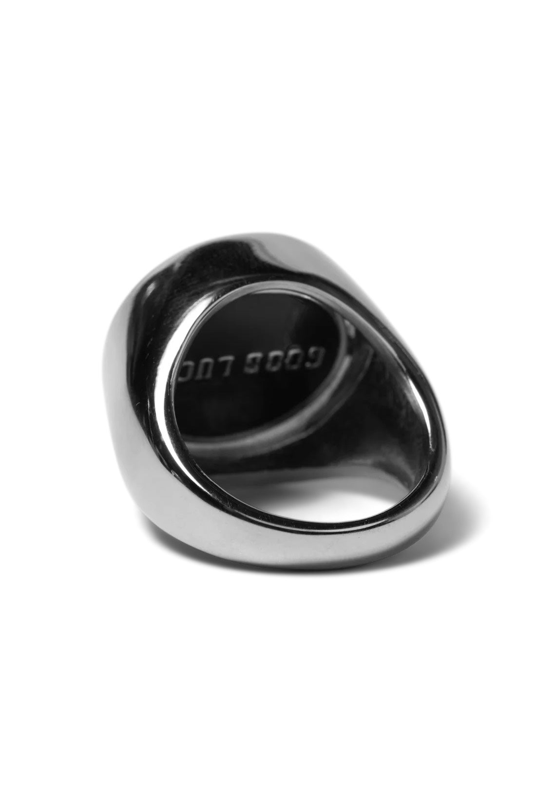 HUF Good Luck Flip Silver Ring | Neutral-Image