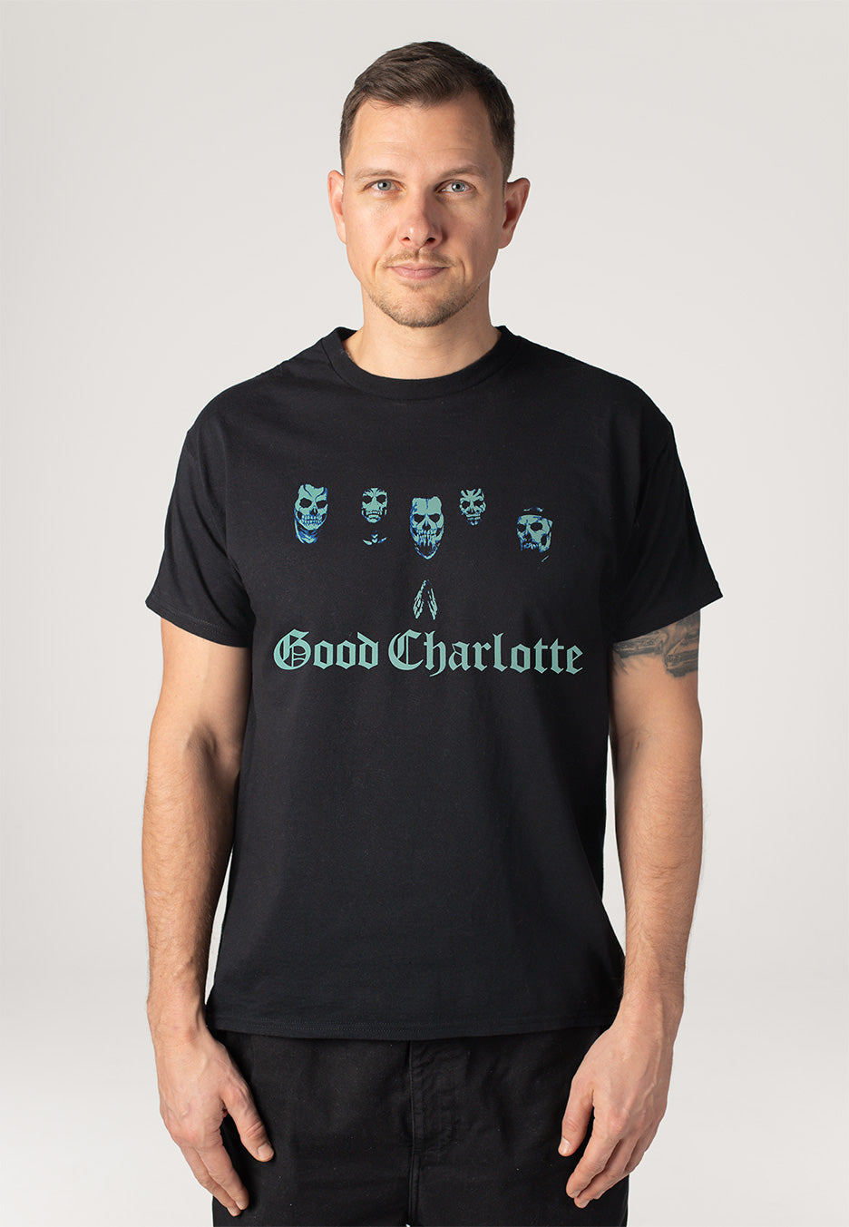 Good Charlotte - Generation Rx Skulls Stone Wash - T-Shirt | Men-Image