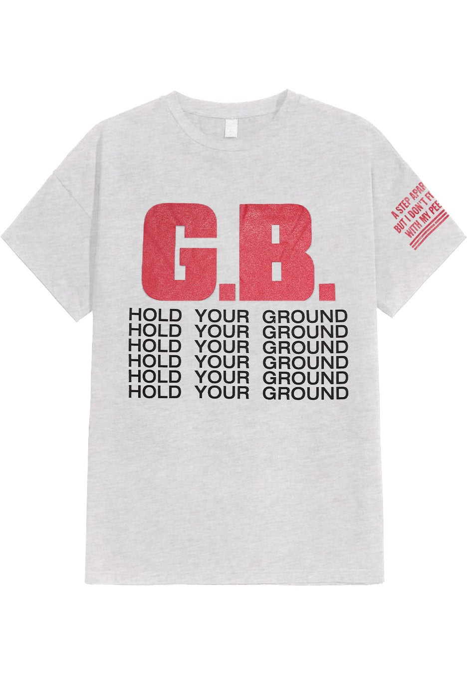 Gorilla Biscuits - GB Hold Your Ground Sportsgrey - T-Shirt | Neutral-Image