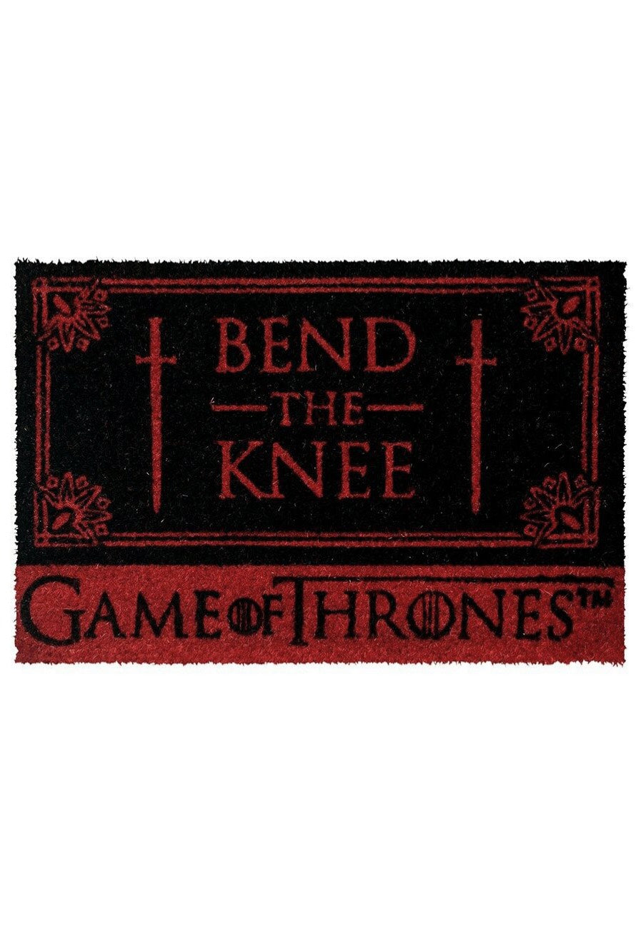 Game Of Thrones - Bend The Knee - Doormat | Neutral-Image