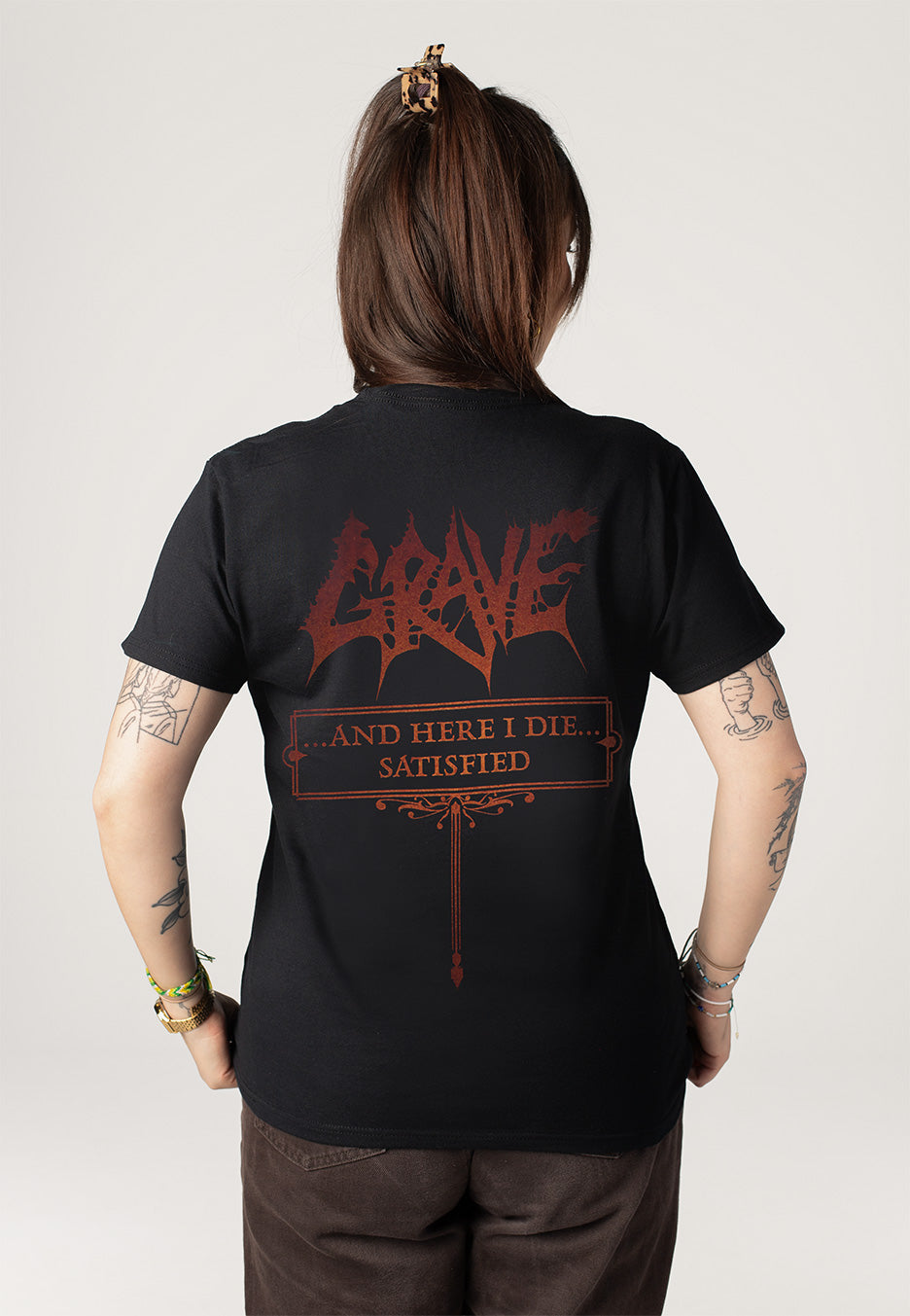 Grave And Here I Die Satisfied - T-Shirt | Impericon
