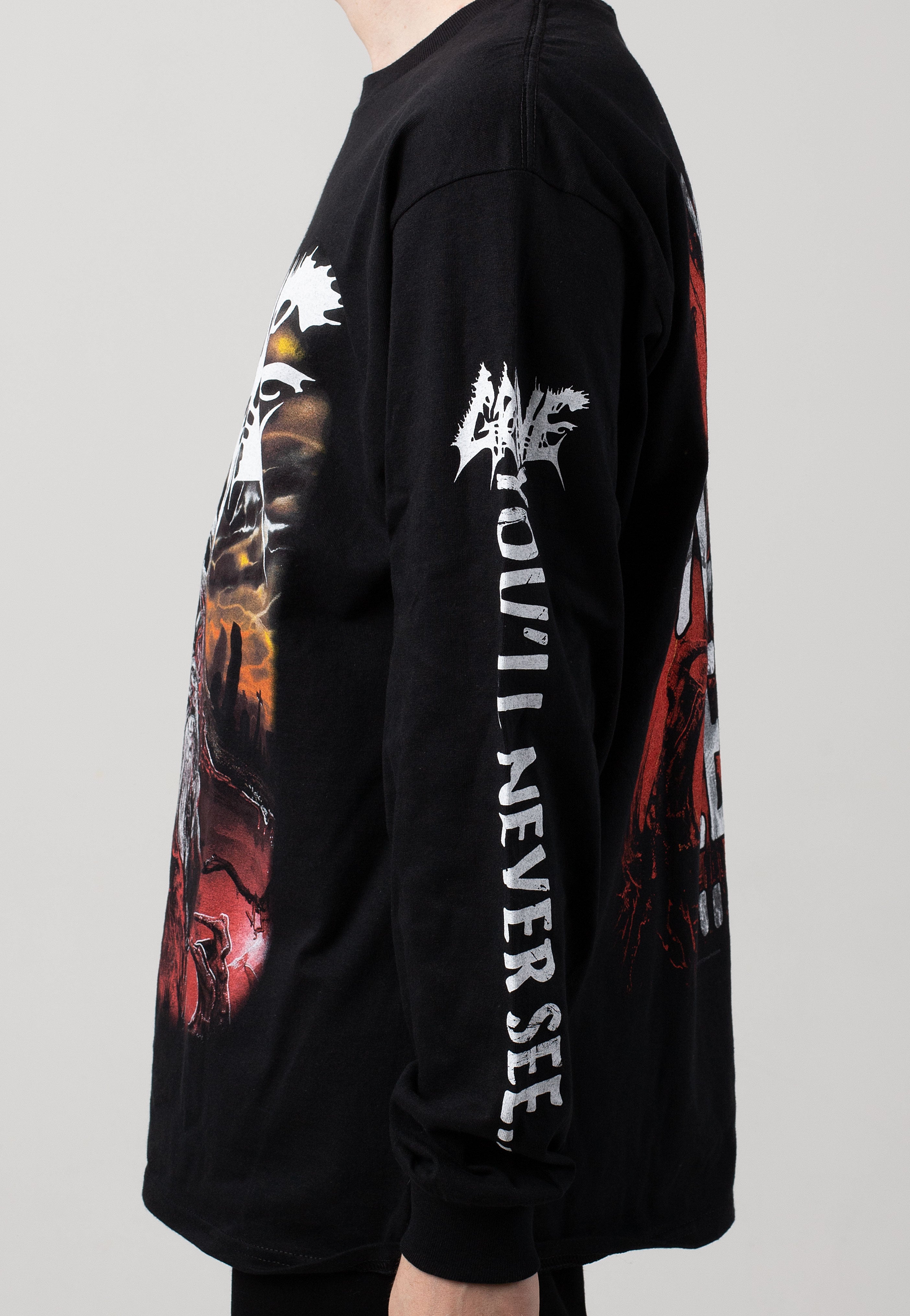 Grave - You´ll Never See - Longsleeve | Men-Image